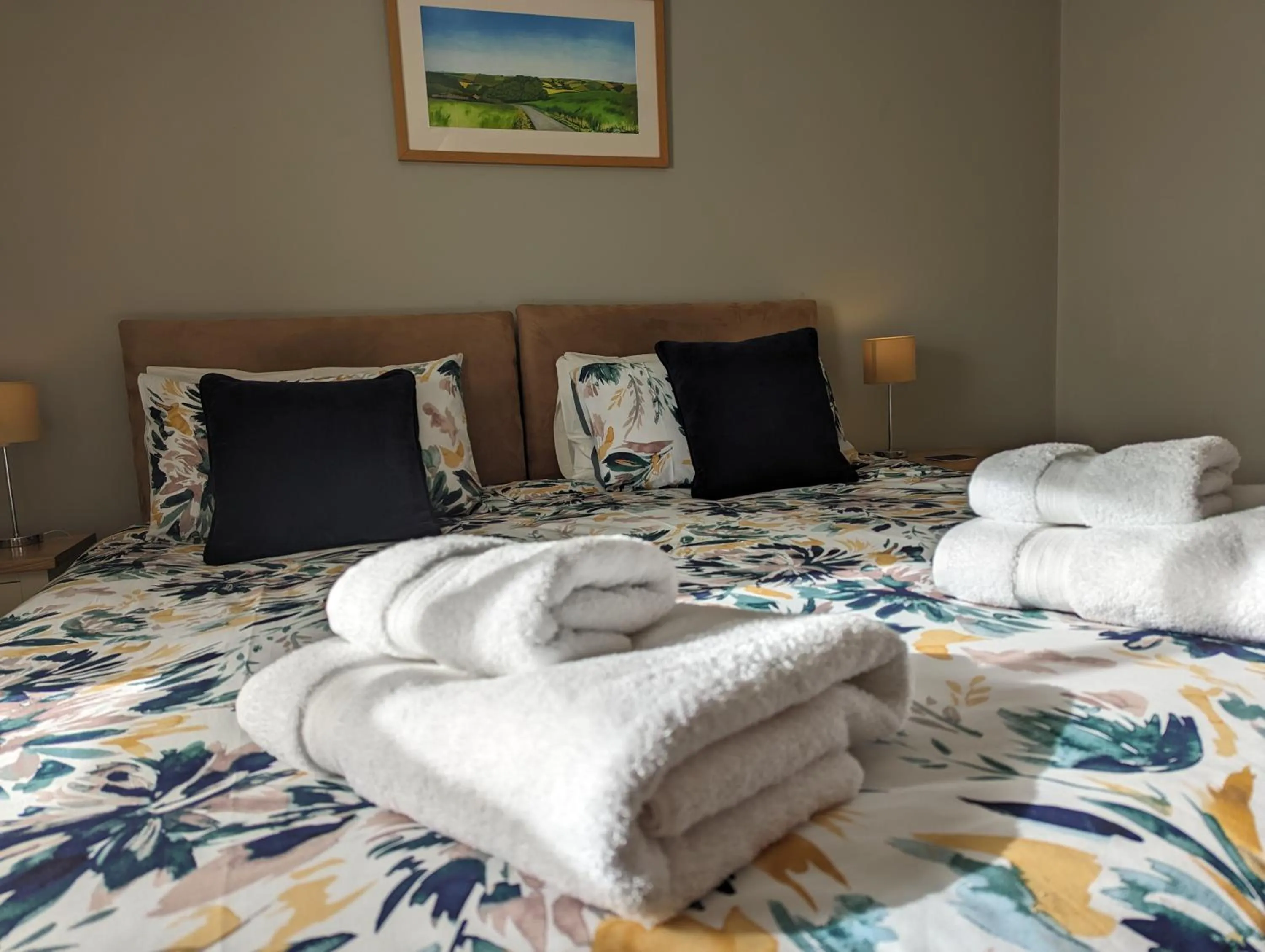 Bed in Wold Escapes, Highfield Farm