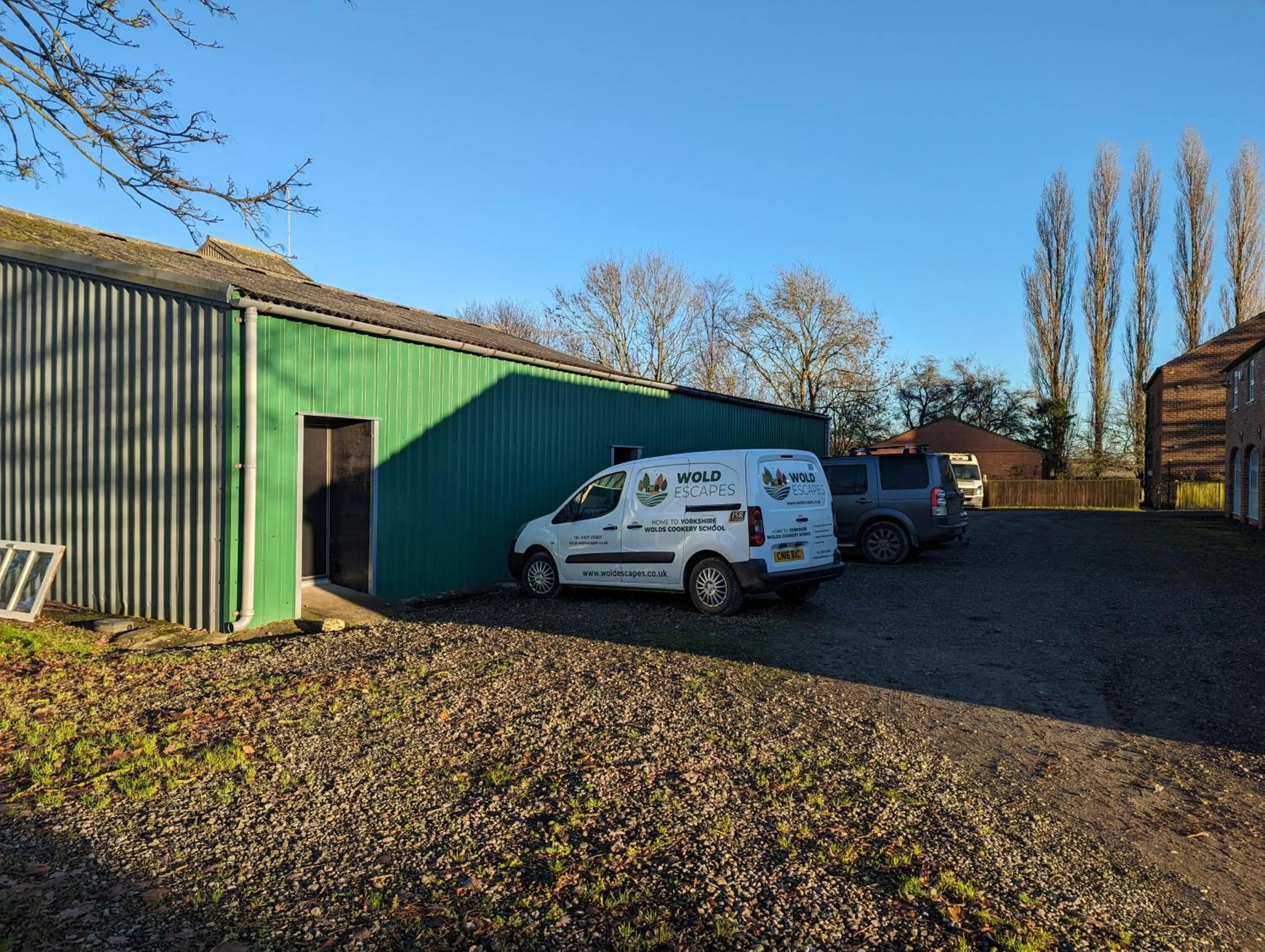 Parking in Wold Escapes, Highfield Farm