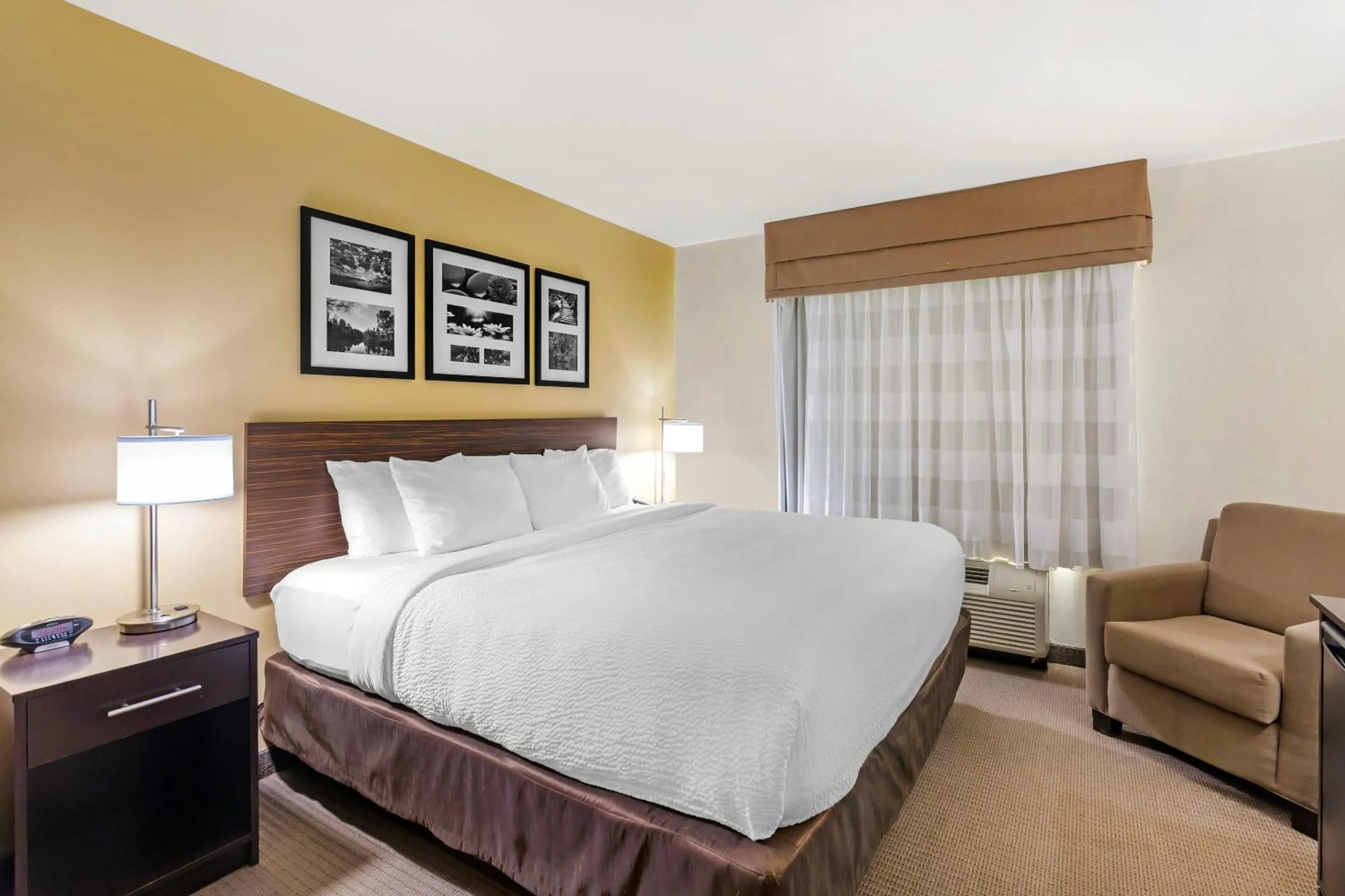 Bedroom, Bed in Sleep Inn & Suites Devils Lake