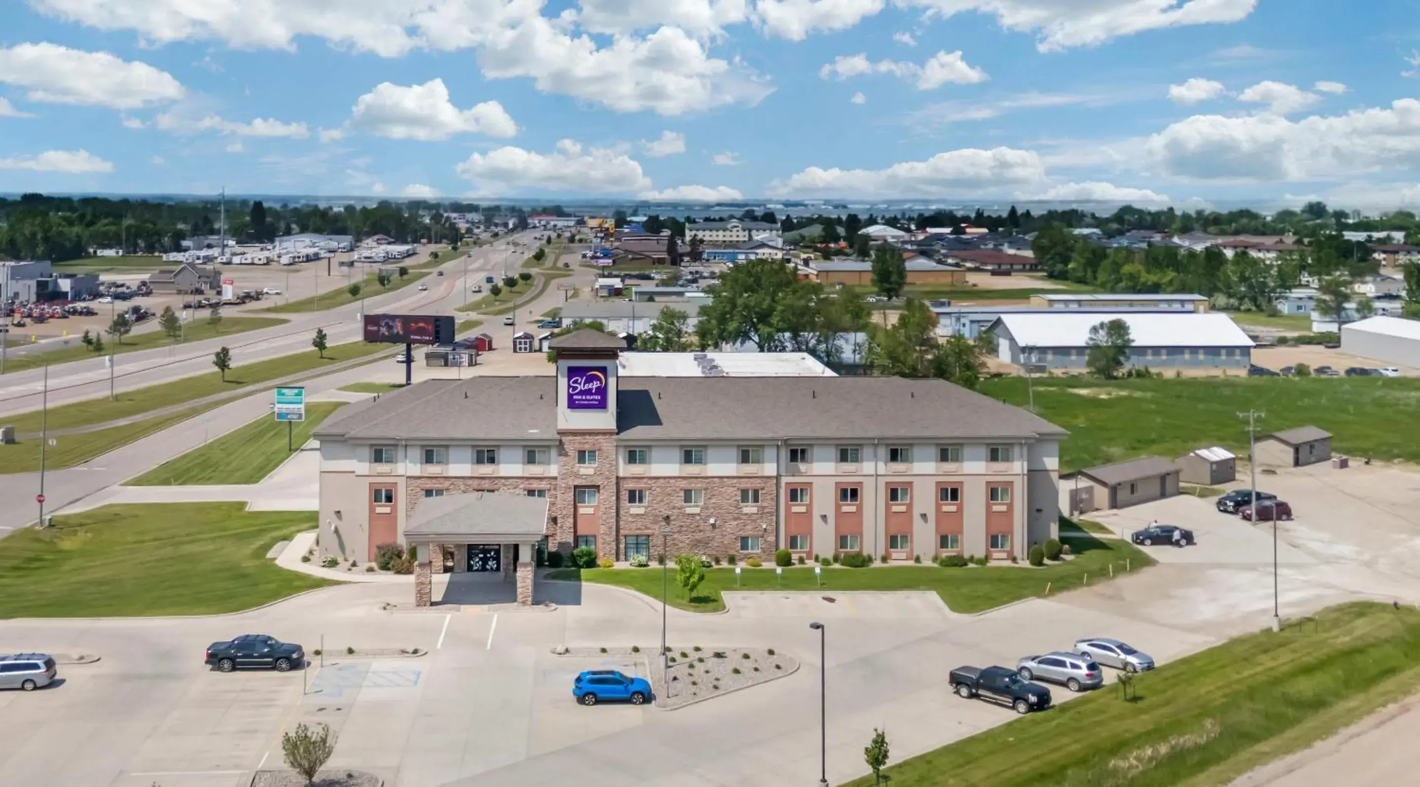 Property building in Sleep Inn & Suites Devils Lake Property building in Sleep Inn & Suites Devils Lake