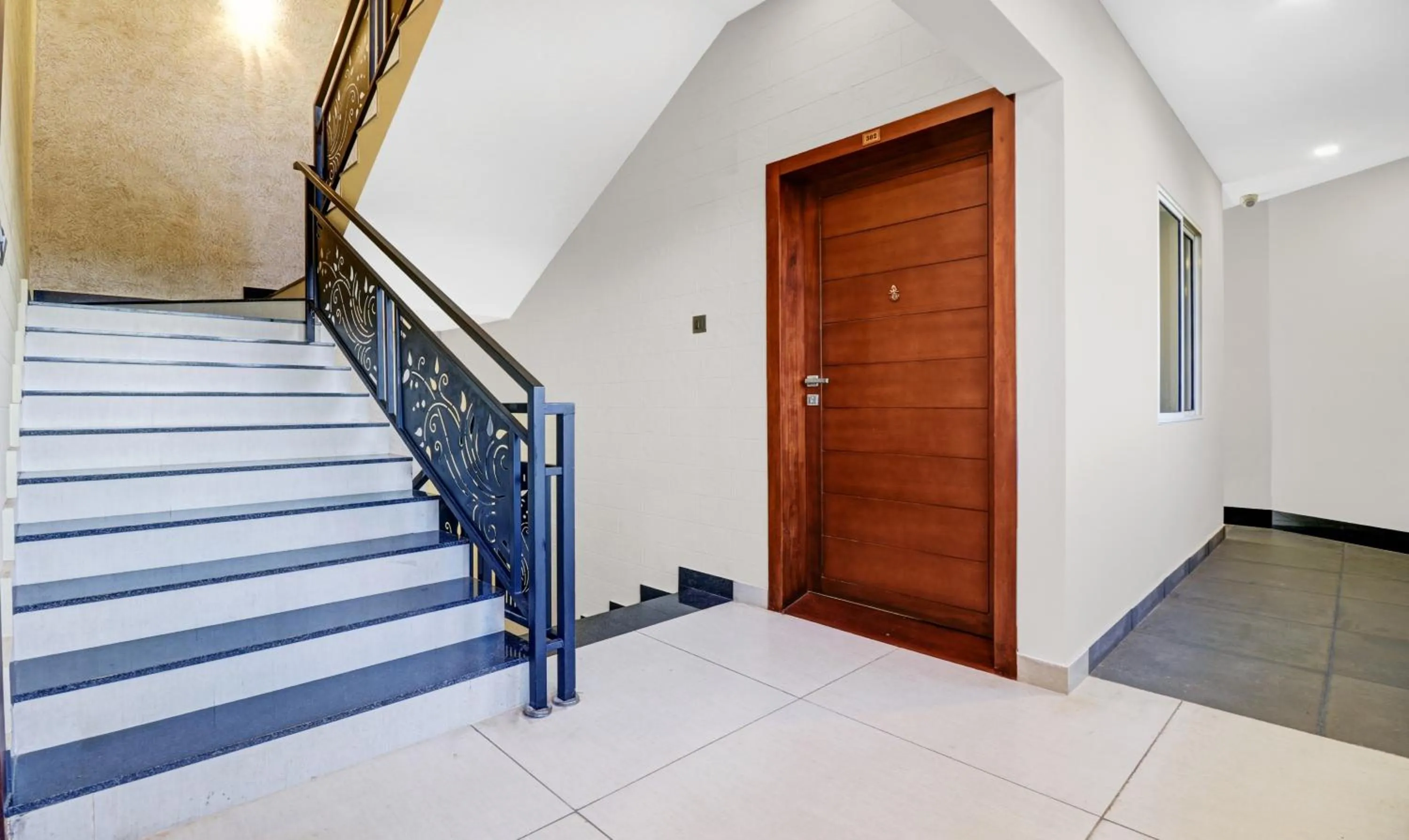 Lobby or reception in Treebo Pushpak 500 mtrs from Chottanikkara temple