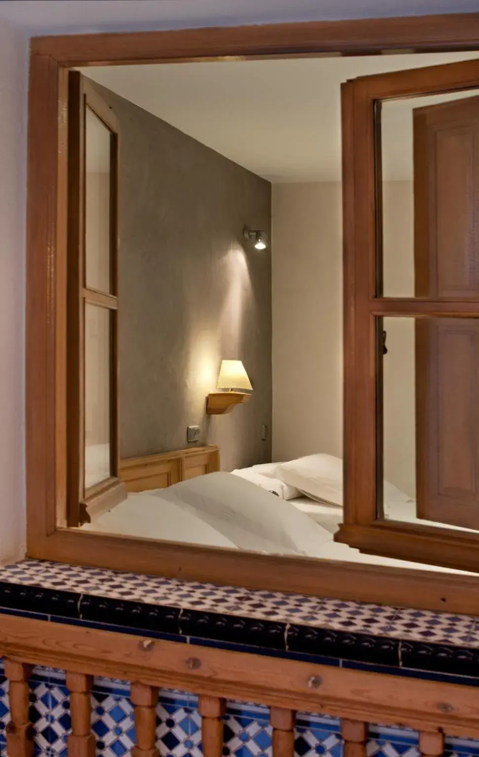 Inner courtyard view, Bed in Pintor El Greco Inner courtyard view, Bed in Pintor El Greco