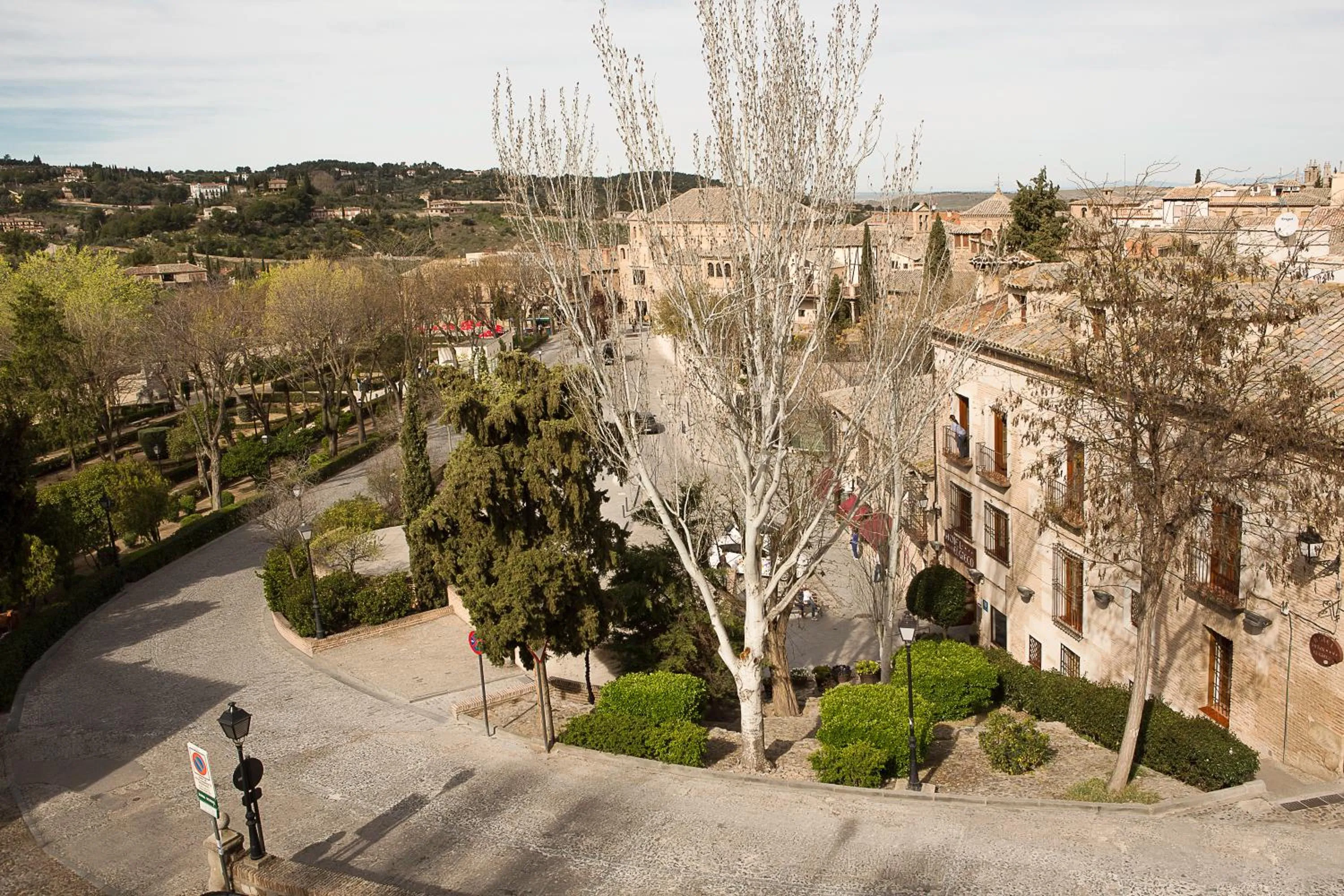 Bird's eye view in Pintor El Greco