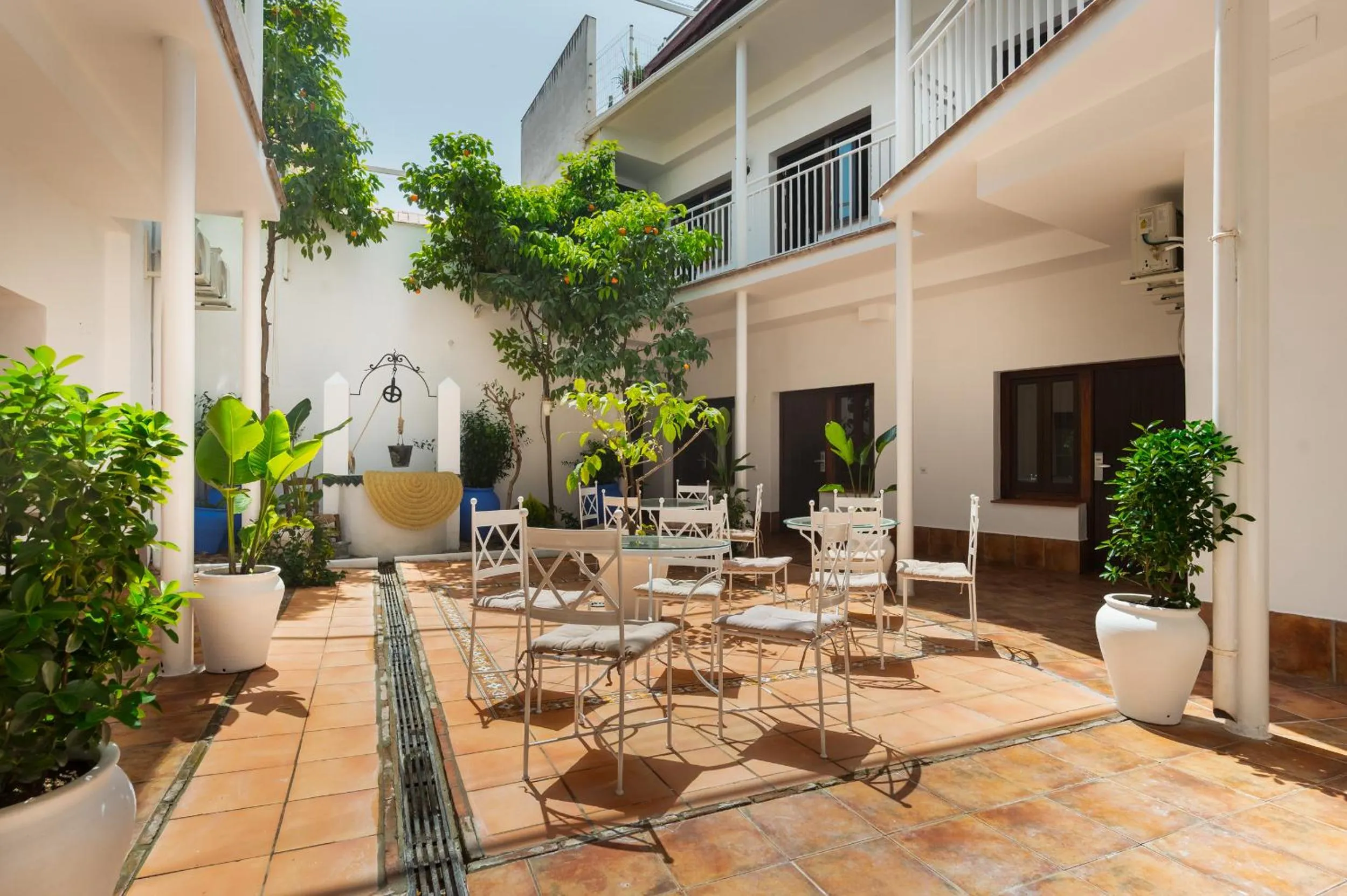 Patio in Hotel Boutique Puerta del Rincón