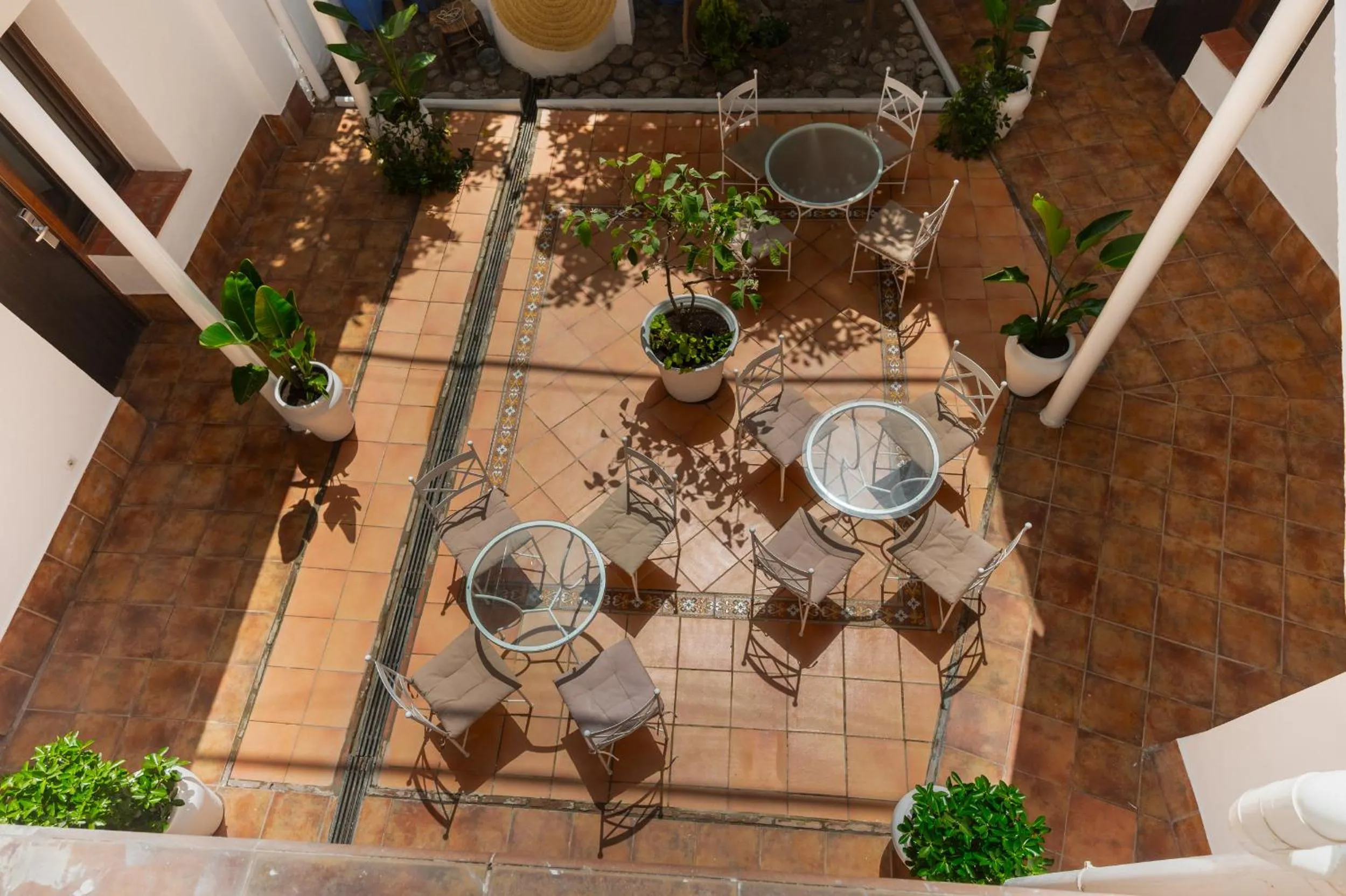 Patio in Hotel Boutique Puerta del Rincón