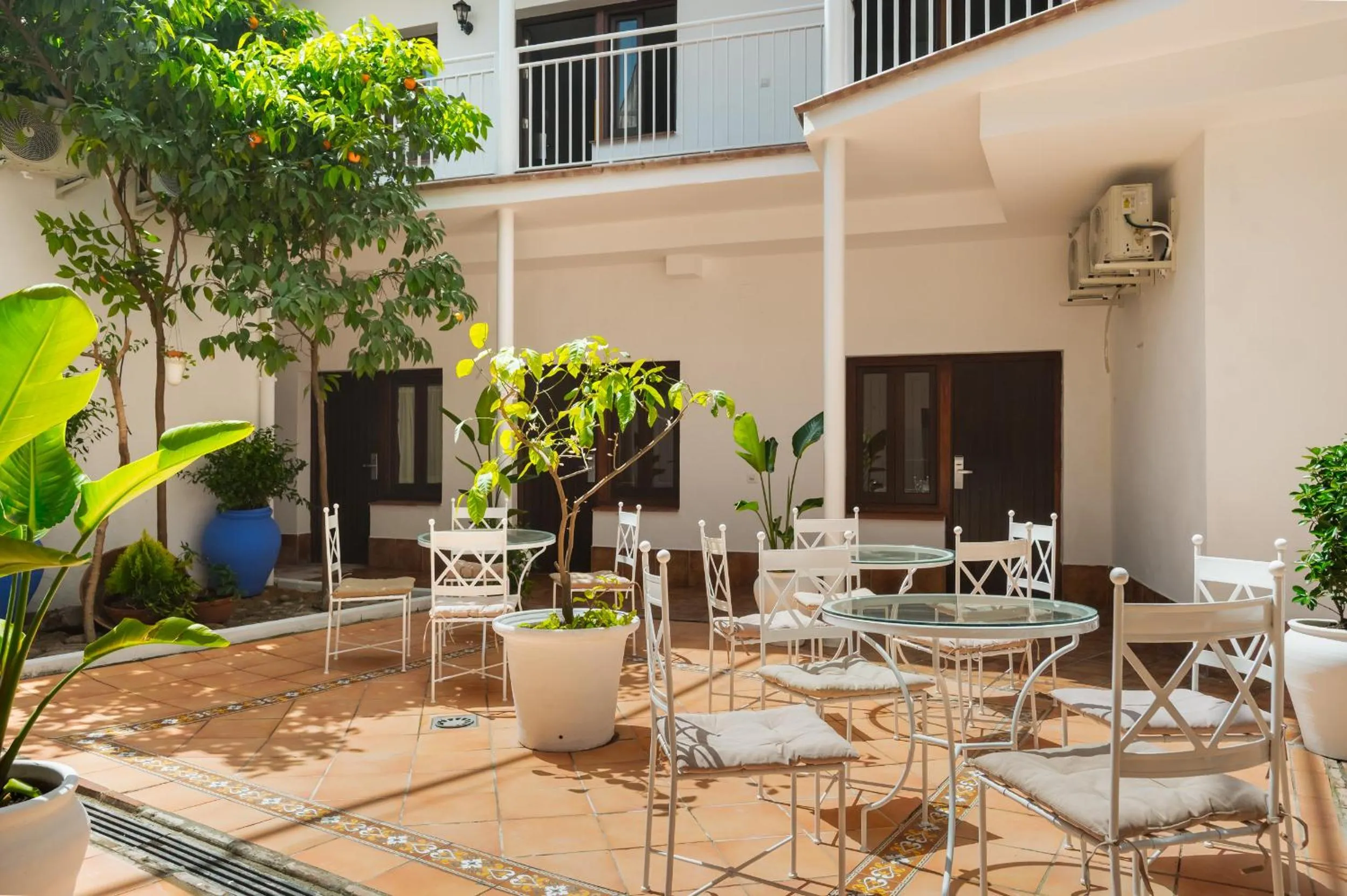 Patio in Hotel Boutique Puerta del Rincón