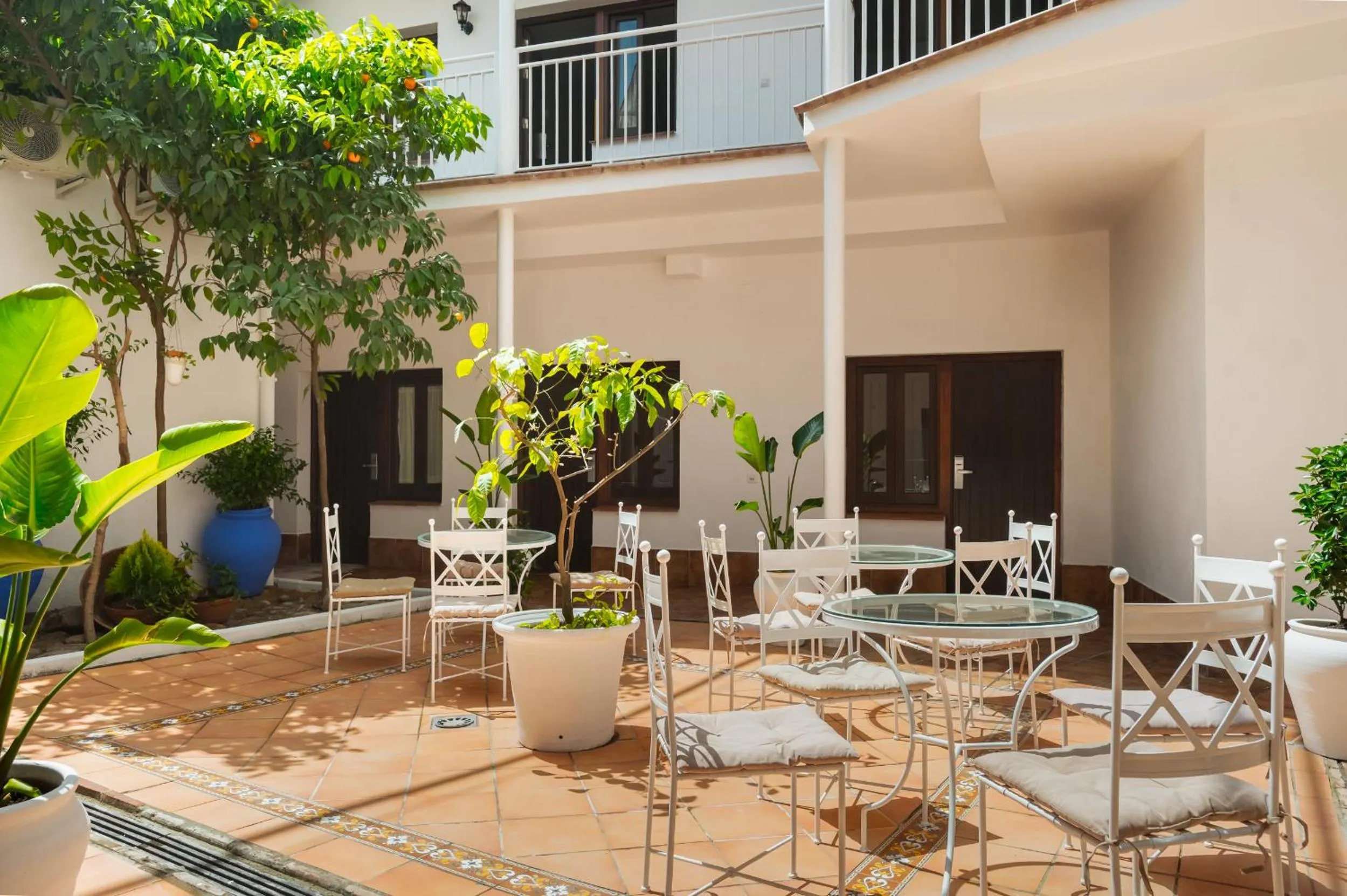 Patio in Hotel Boutique Puerta del Rincón