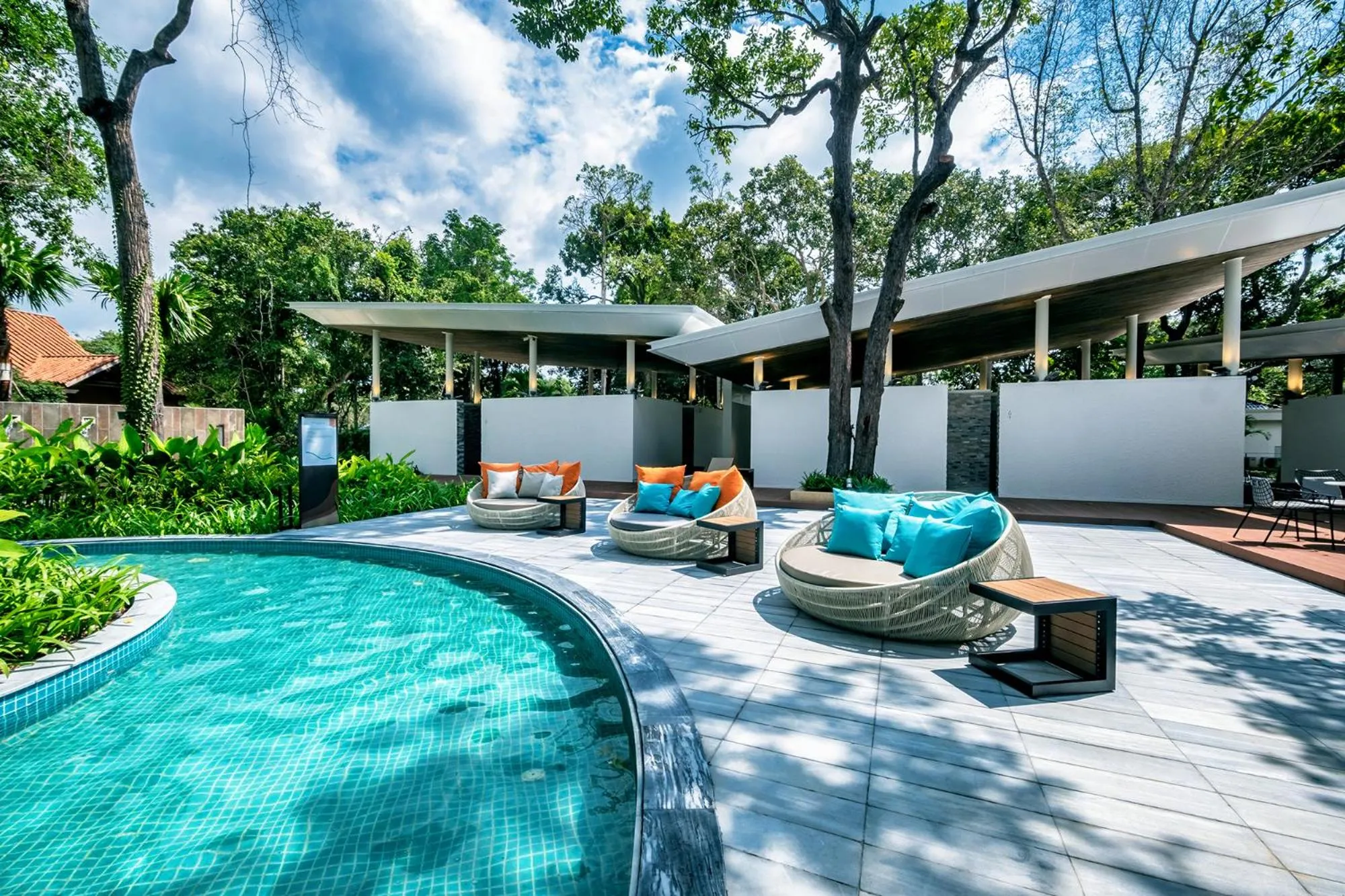 Swimming pool in Minera Hot Springs Binh Chau