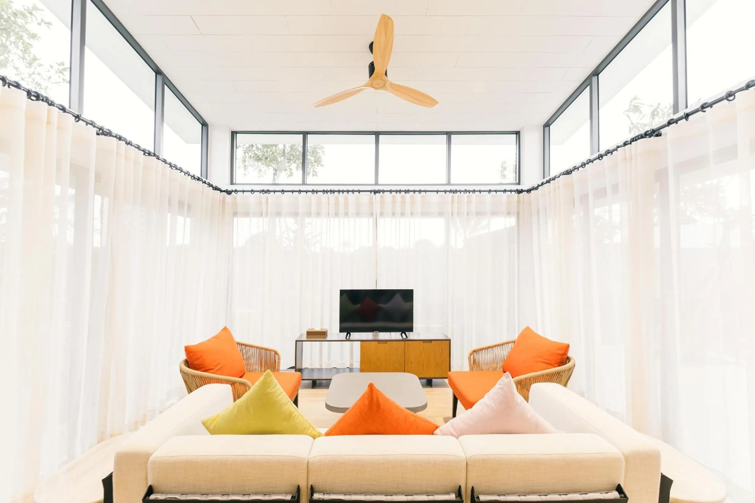 Living room in Minera Hot Springs Binh Chau