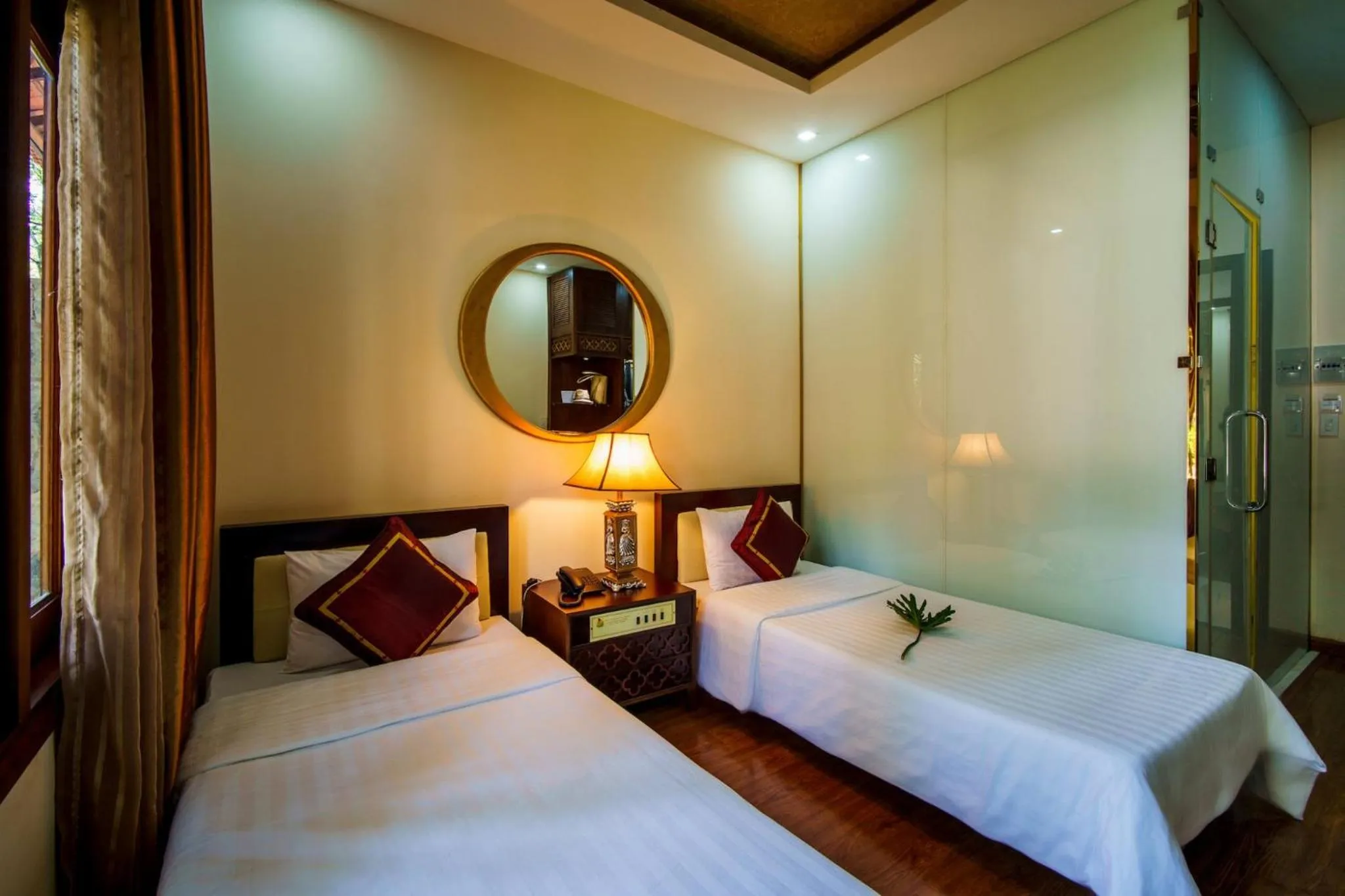 Bedroom, Bed in Minera Hot Springs Binh Chau