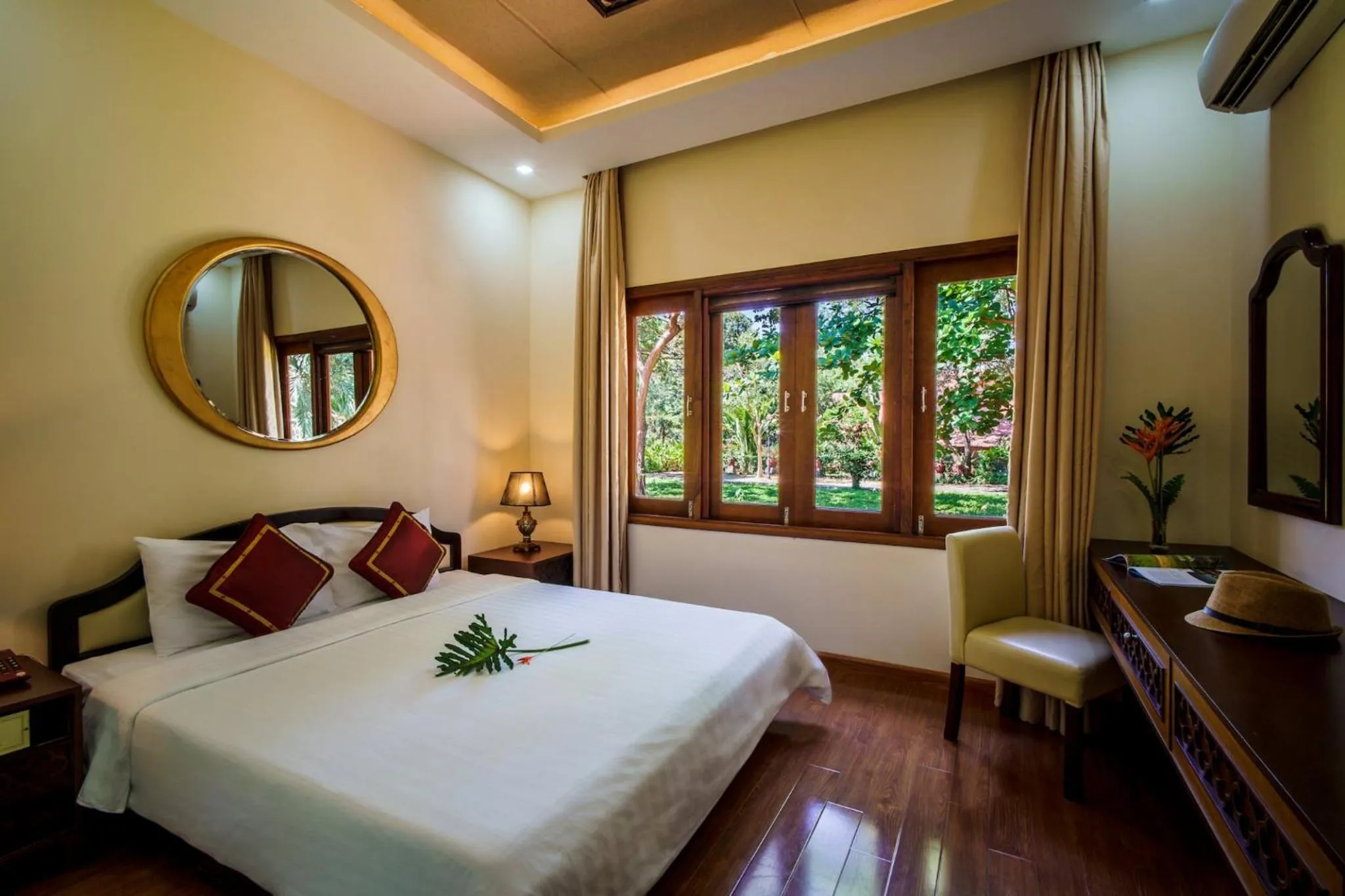 Bedroom, Bed in Minera Hot Springs Binh Chau