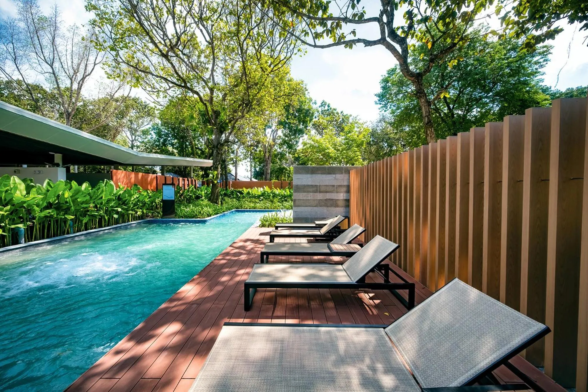 Swimming pool in Minera Hot Springs Binh Chau