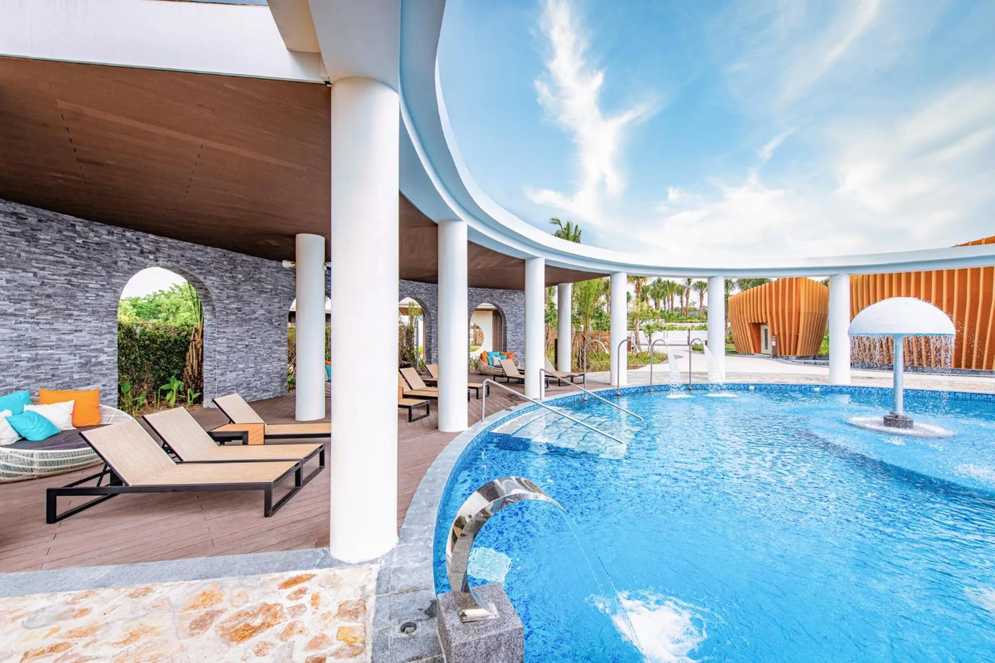 Hot Spring Bath in Minera Hot Springs Binh Chau