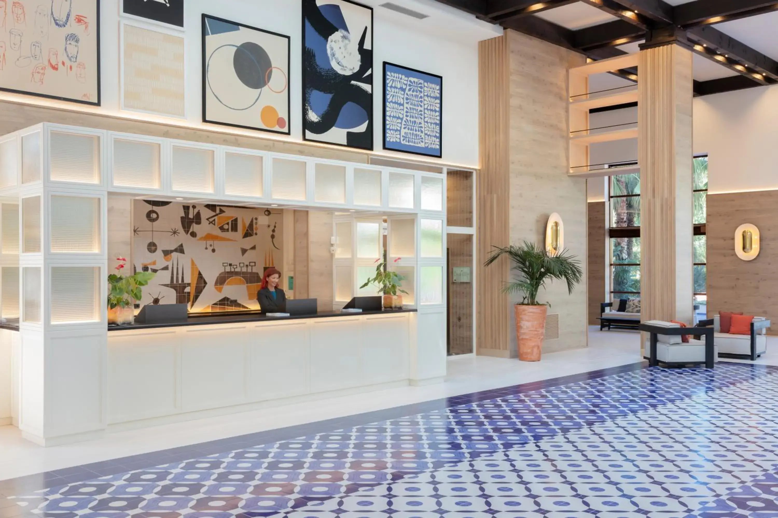 Lobby or reception in H10 Salauris Palace Lobby or reception in H10 Salauris Palace