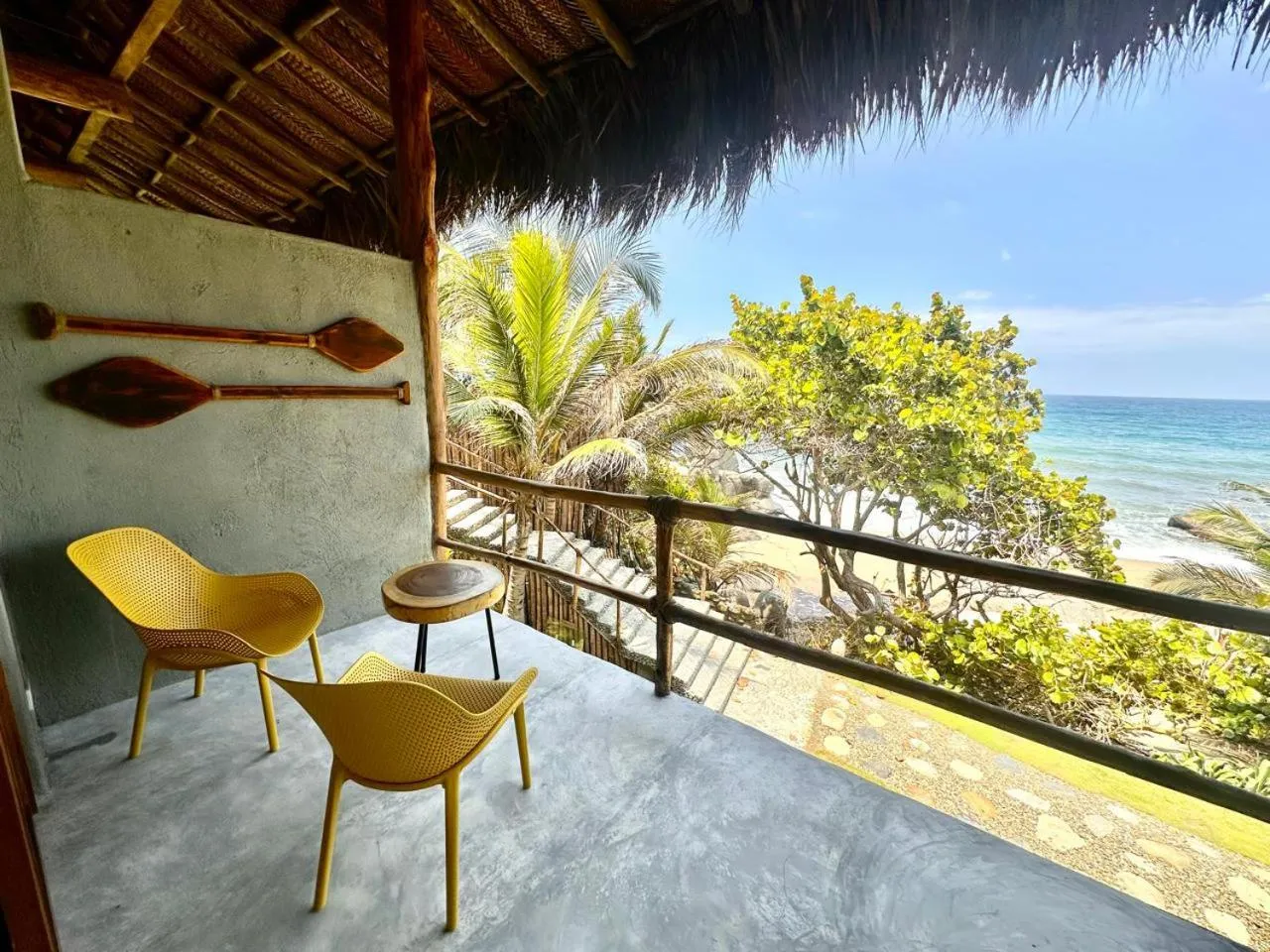 View (from property/room) in Finca Barlovento Maloka, Tayrona Park