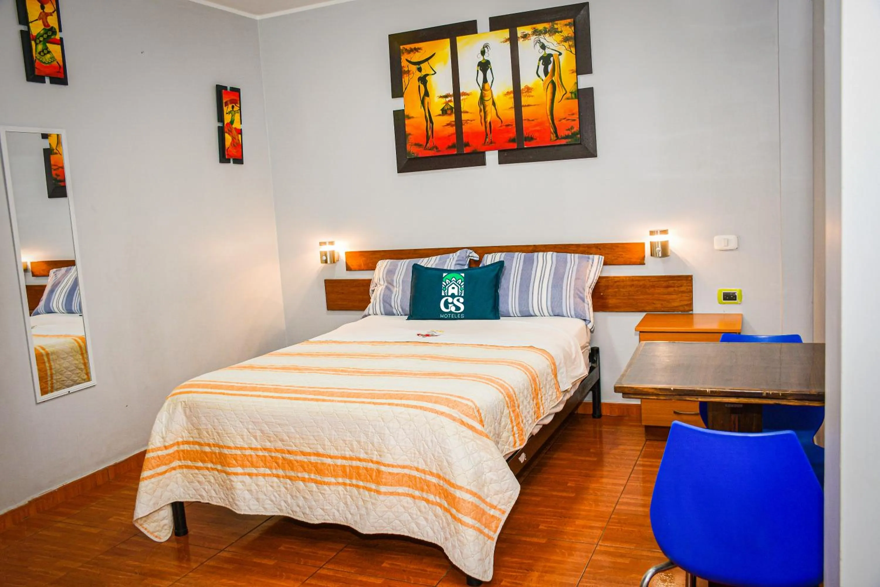 Bedroom, Bed in GS Hoteles- Callao