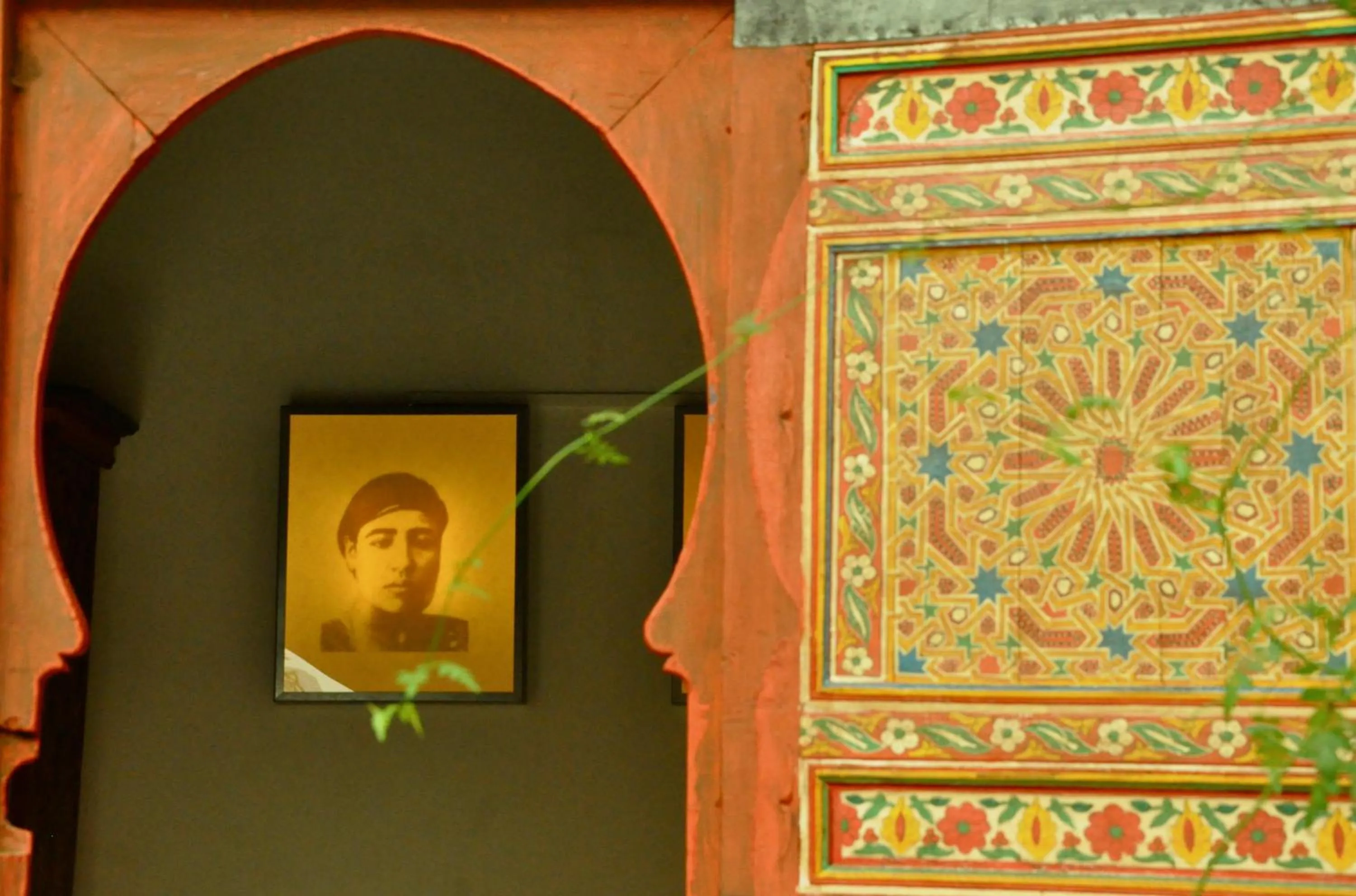 Decorative detail in Dar 7 Louyat