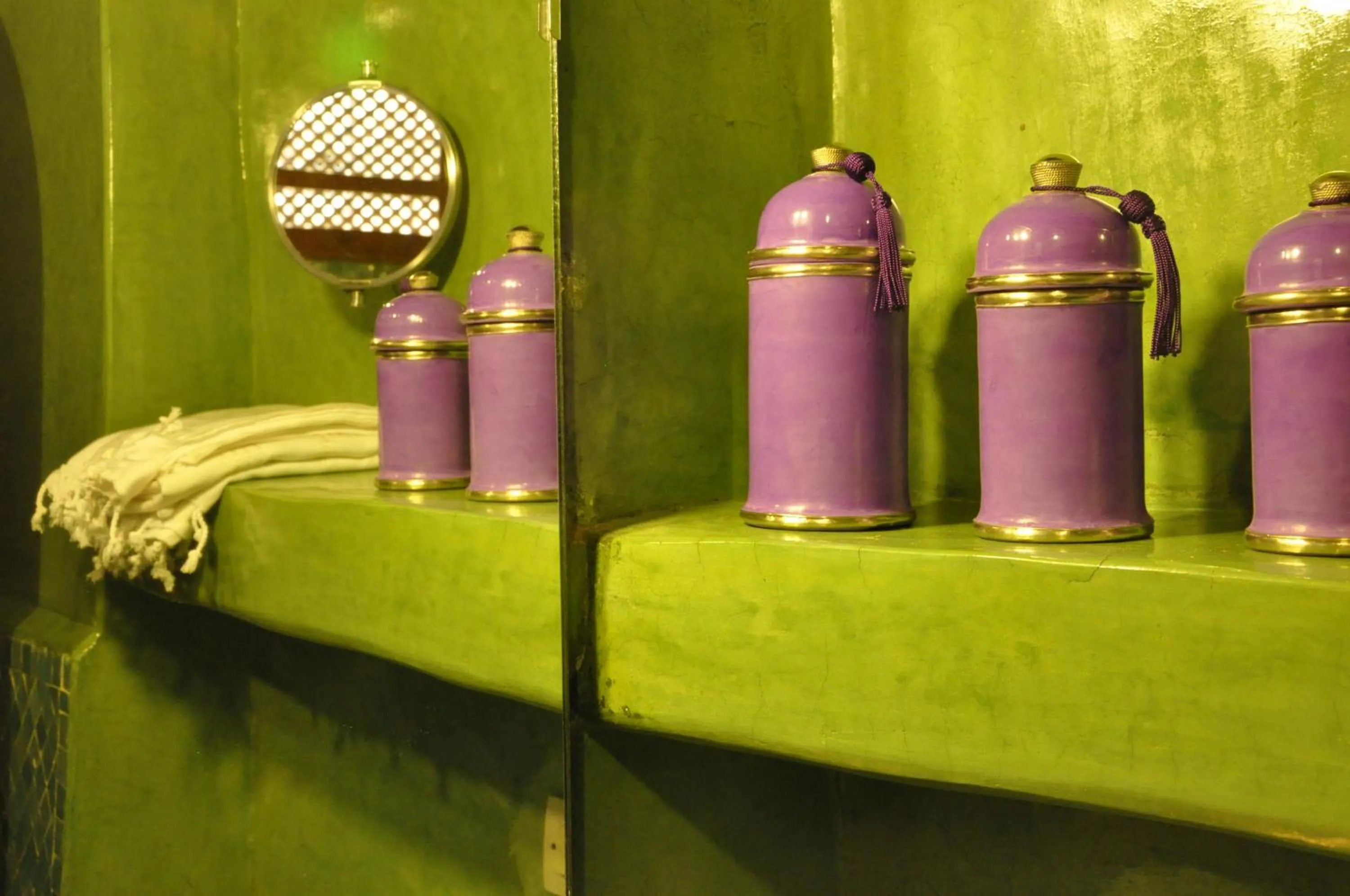 Decorative detail in Dar 7 Louyat