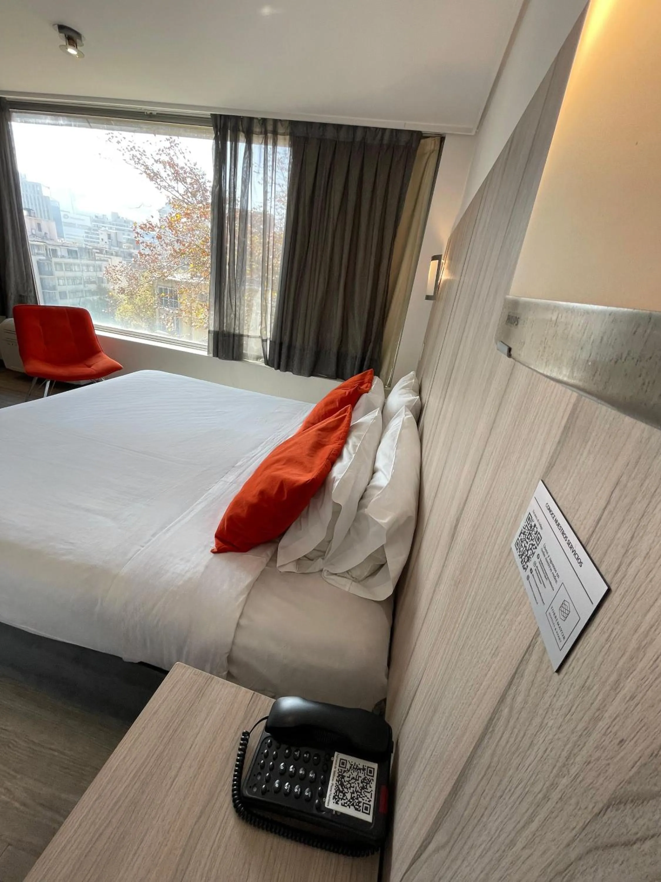 Decorative detail, Bed in Hotel Terrado Lyon