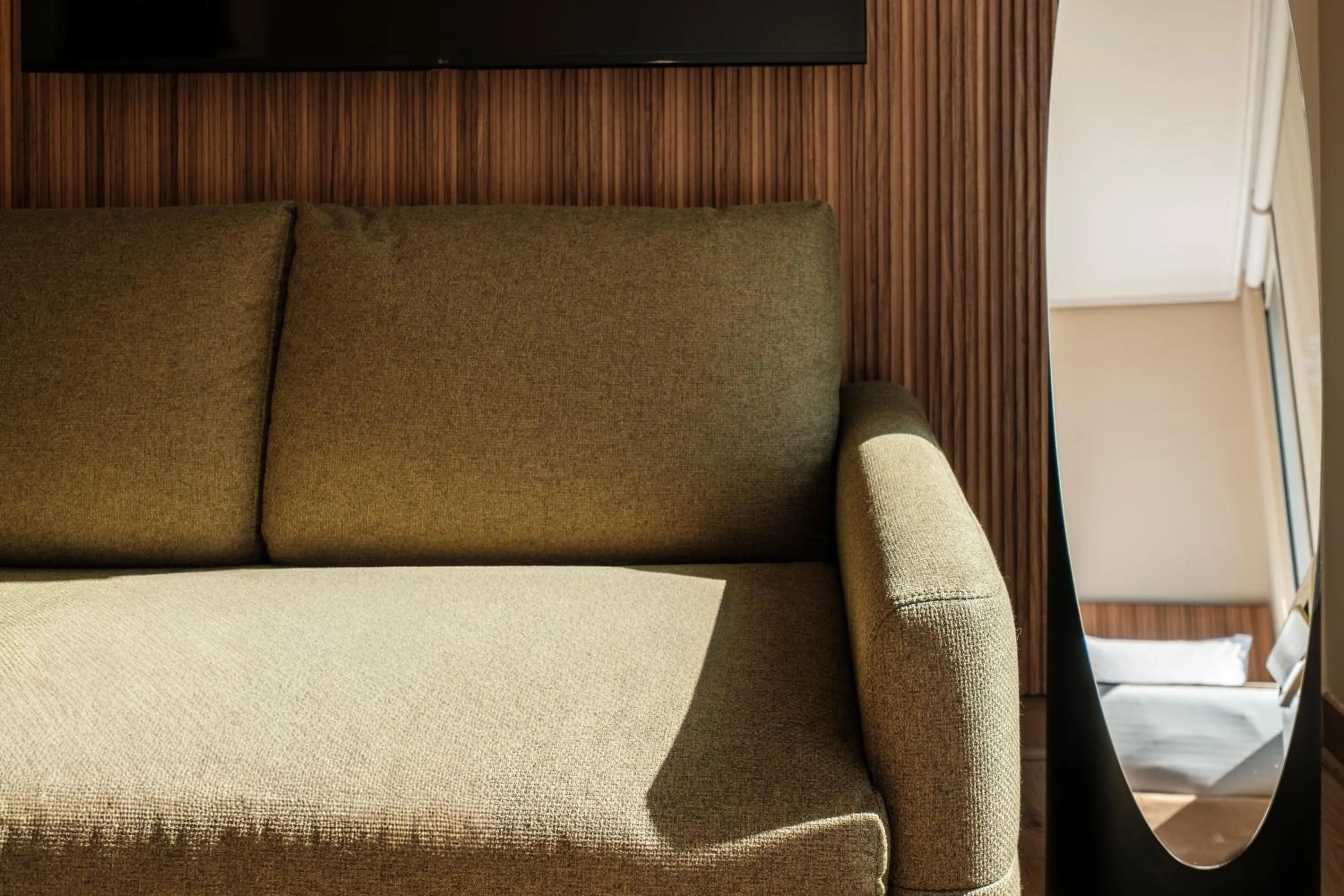Bed in Hotel Terrado Lyon