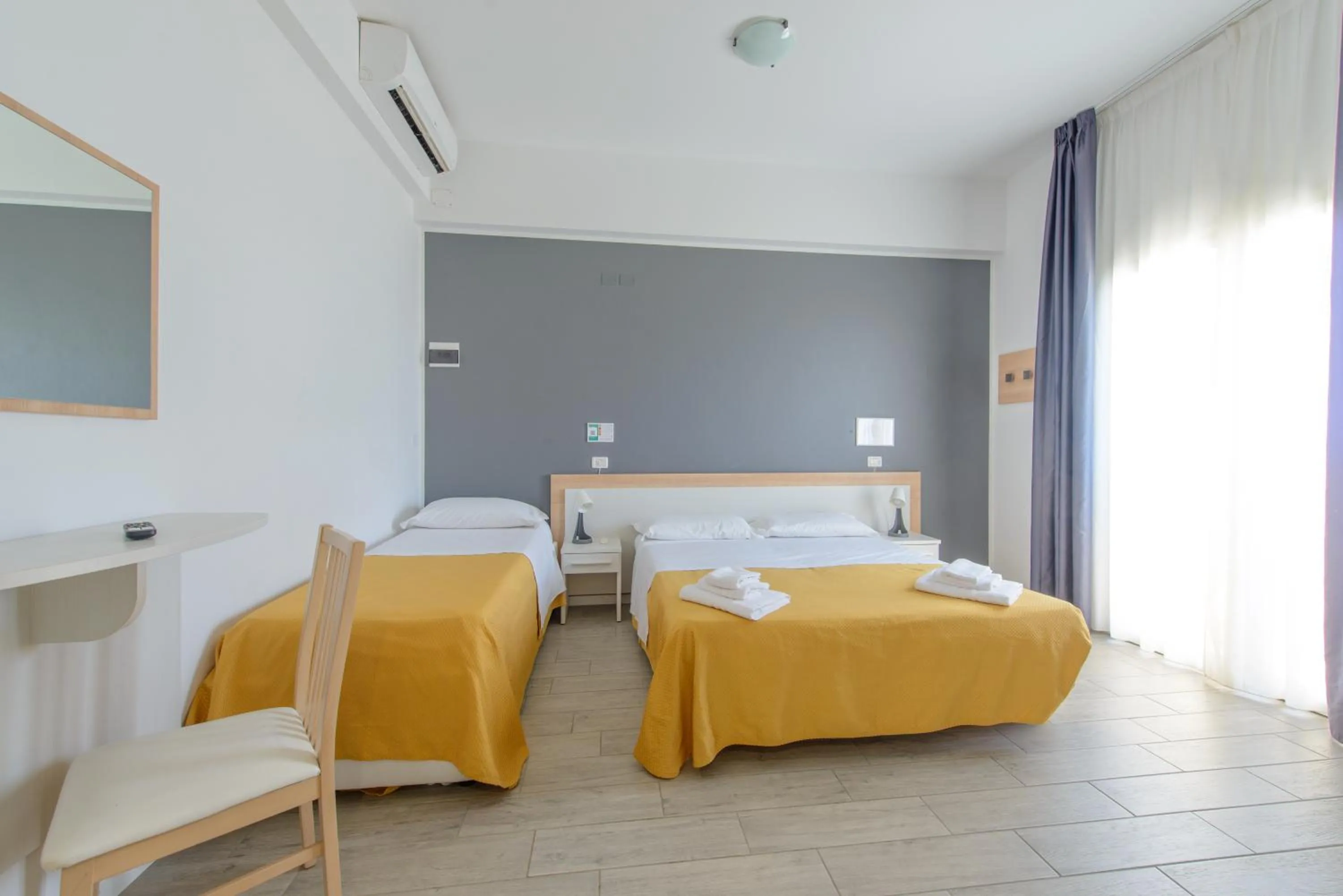 Bed in Nautic Beach Hotel