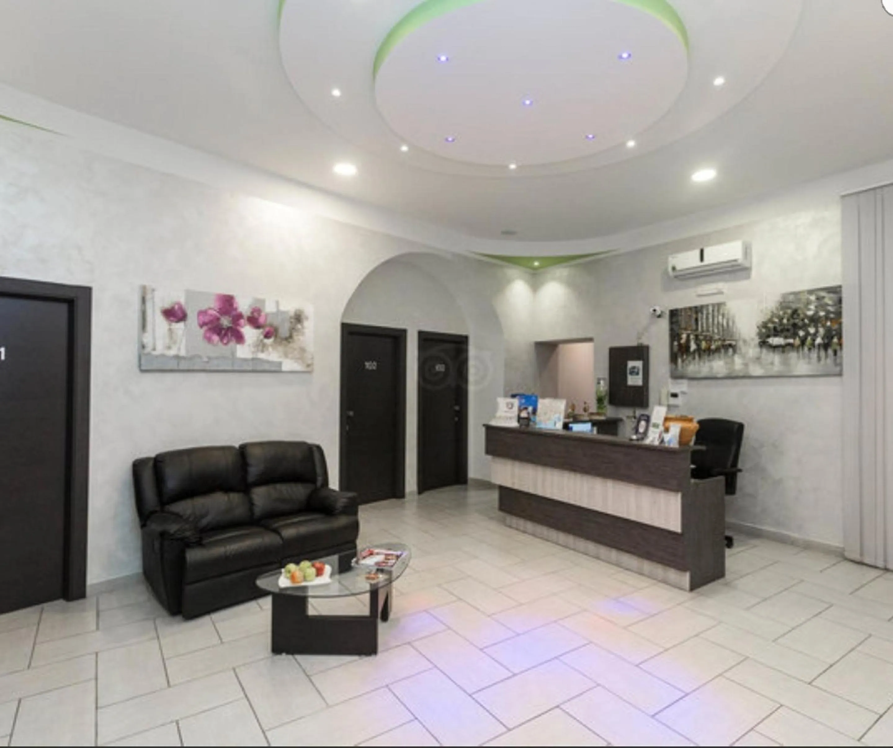 Lobby or reception in Napoli Suite