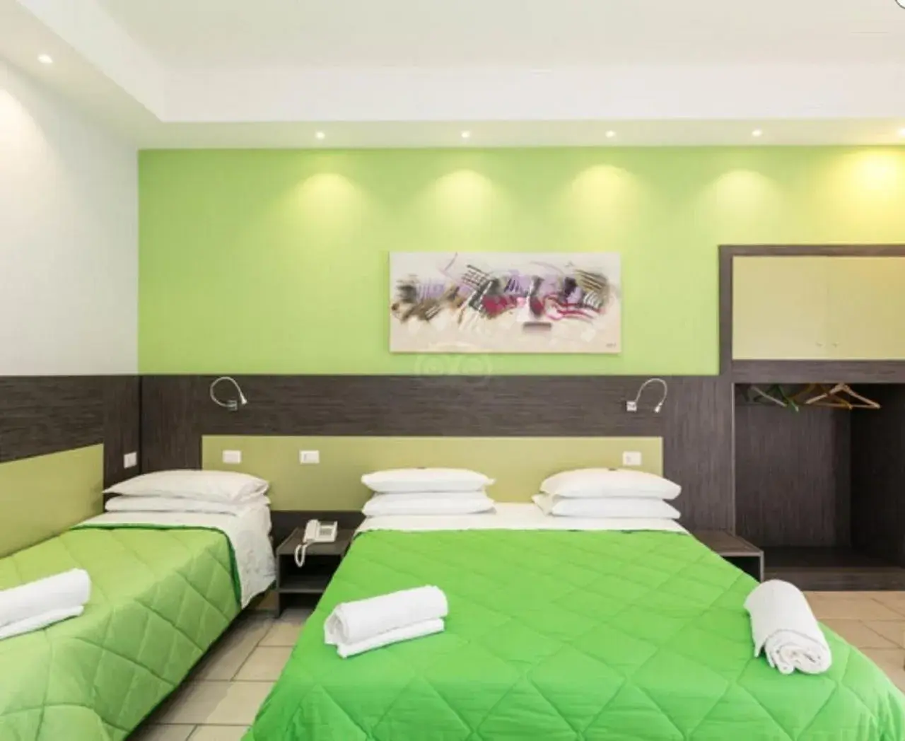 Bed in Napoli Suite Bed in Napoli Suite