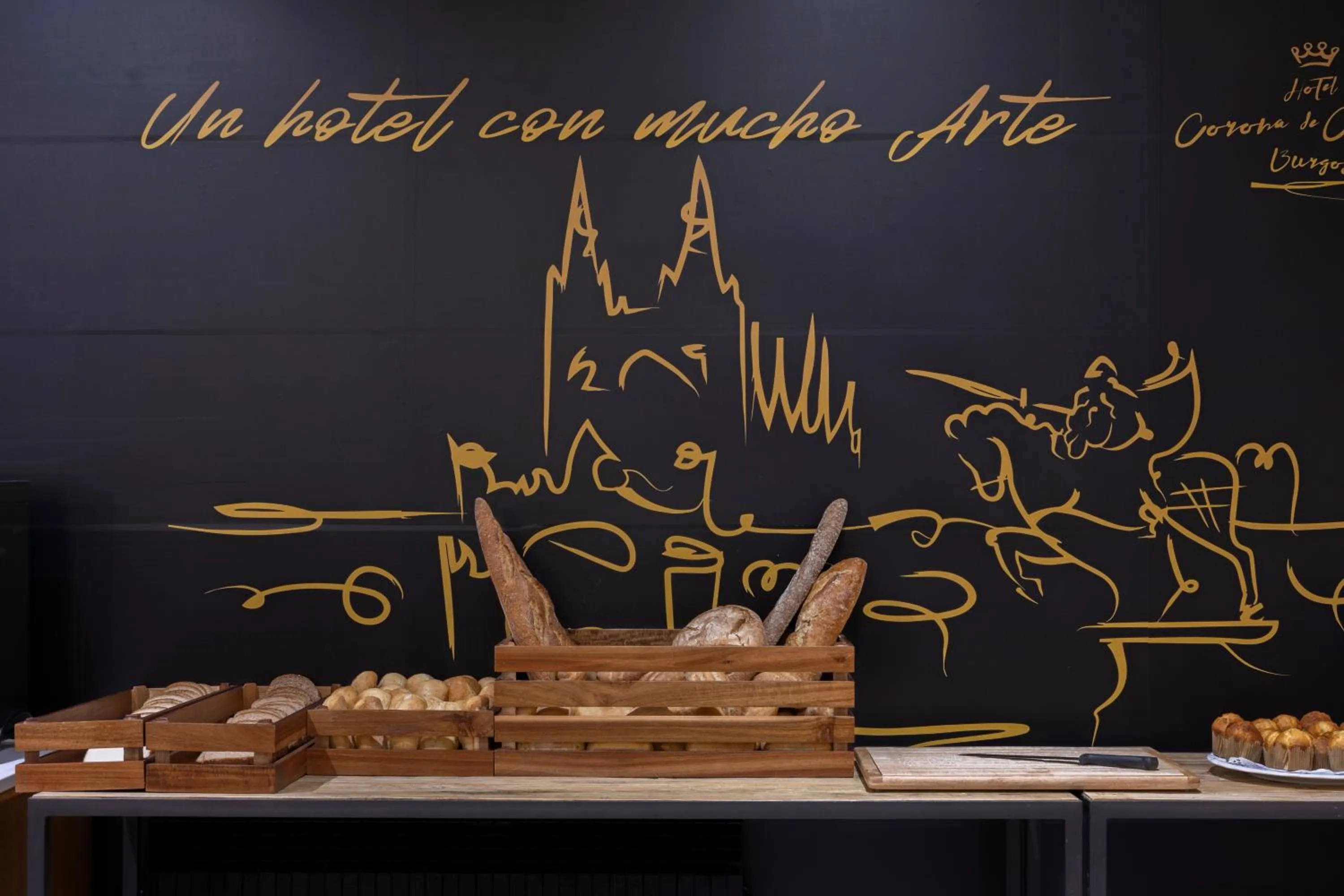 Breakfast in Hotel Corona de Castilla Burgos