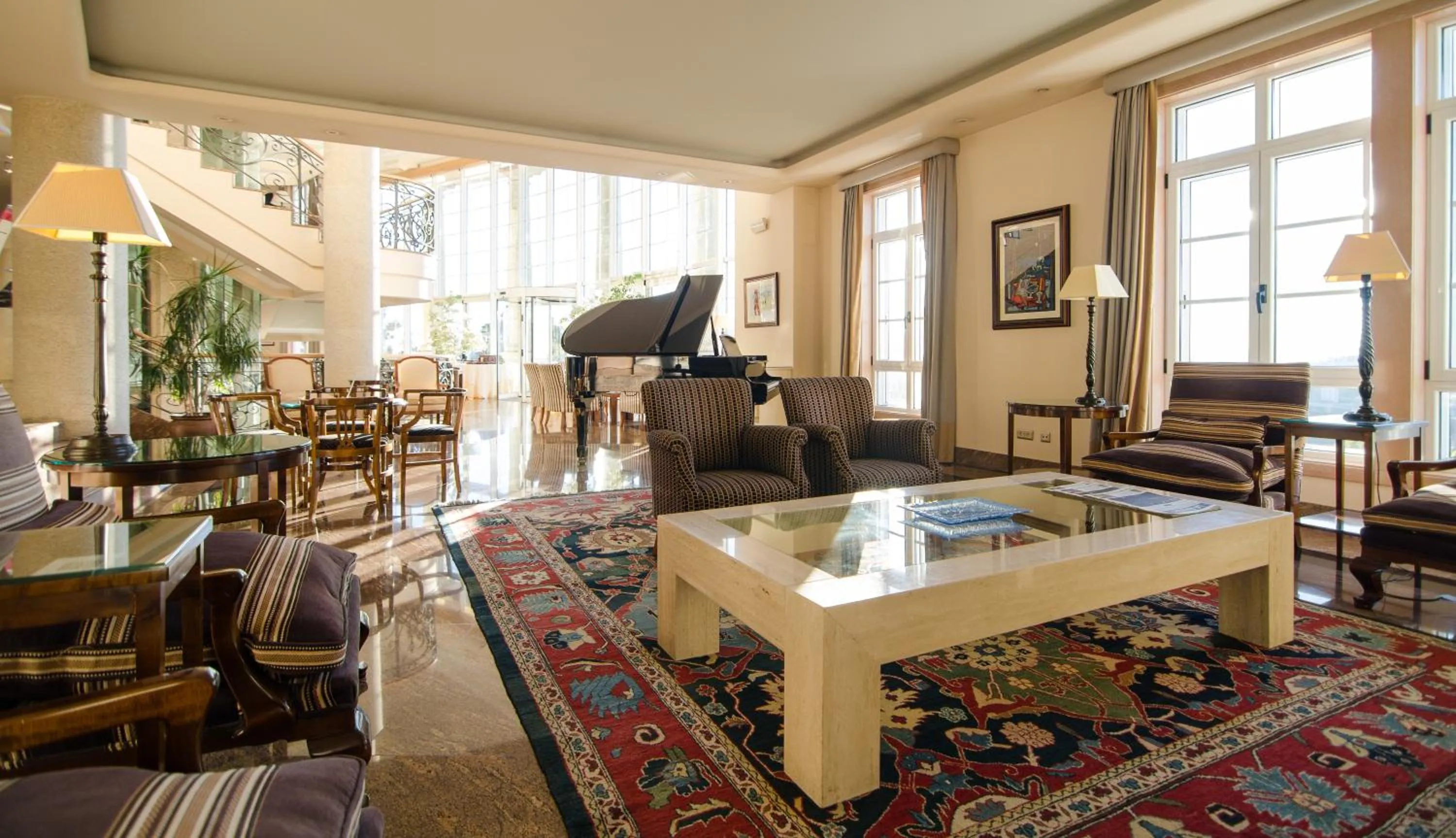 Lobby or reception in Gran Hotel Los Abetos