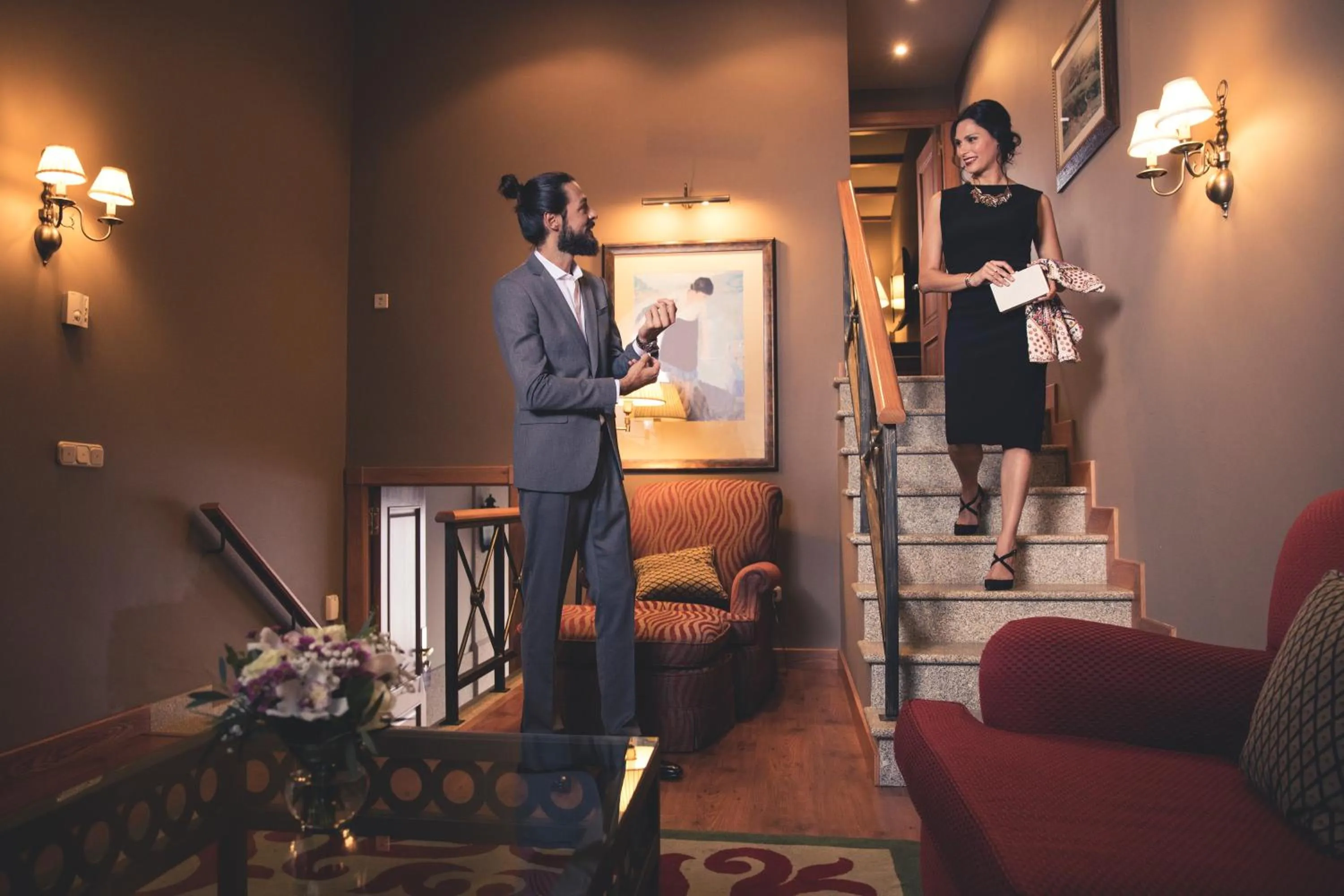 People in Gran Hotel Los Abetos