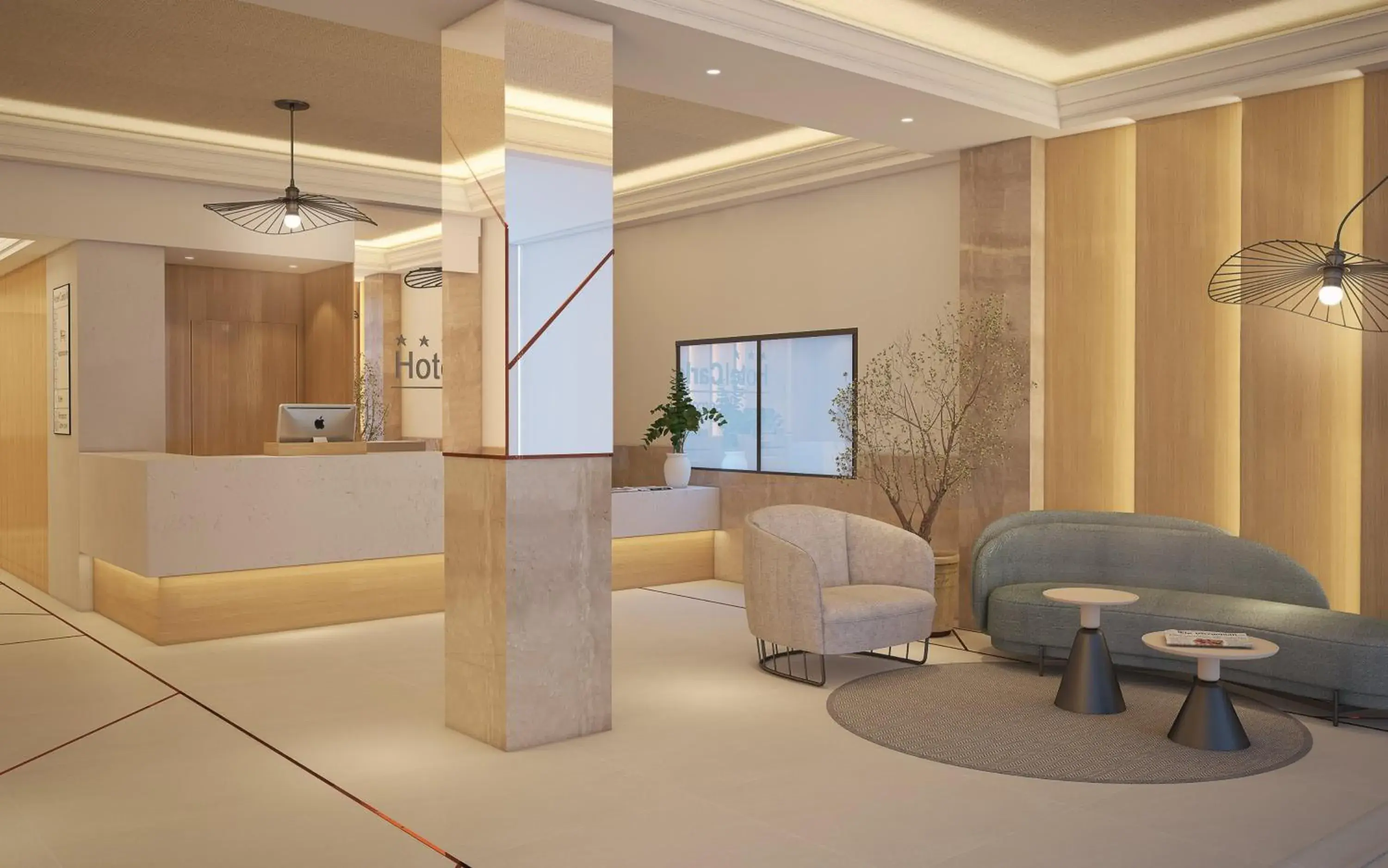 Lobby or reception in Sercotel Carlos III Lobby or reception in Sercotel Carlos III