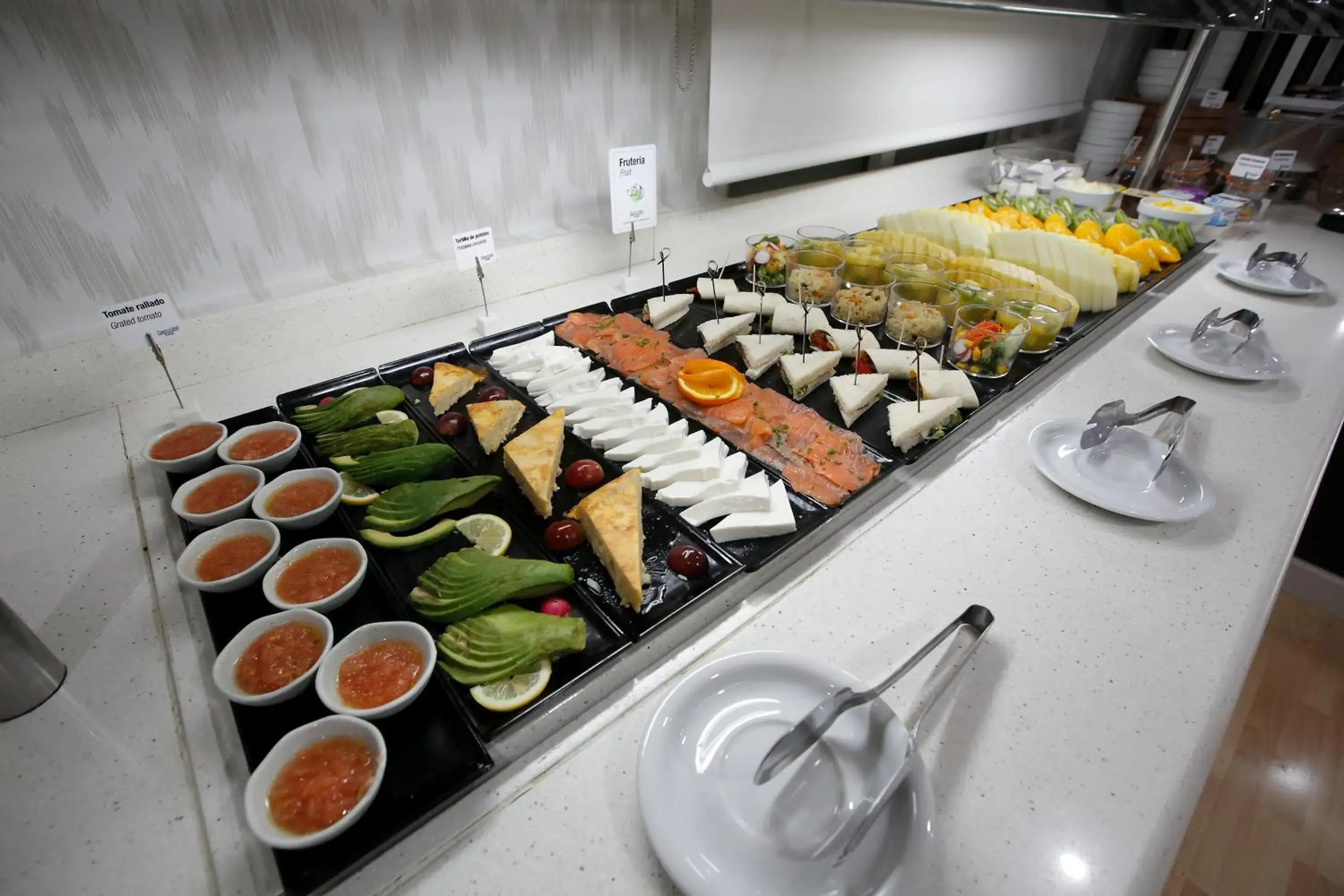 Buffet breakfast in Sercotel Carlos III Buffet breakfast in Sercotel Carlos III