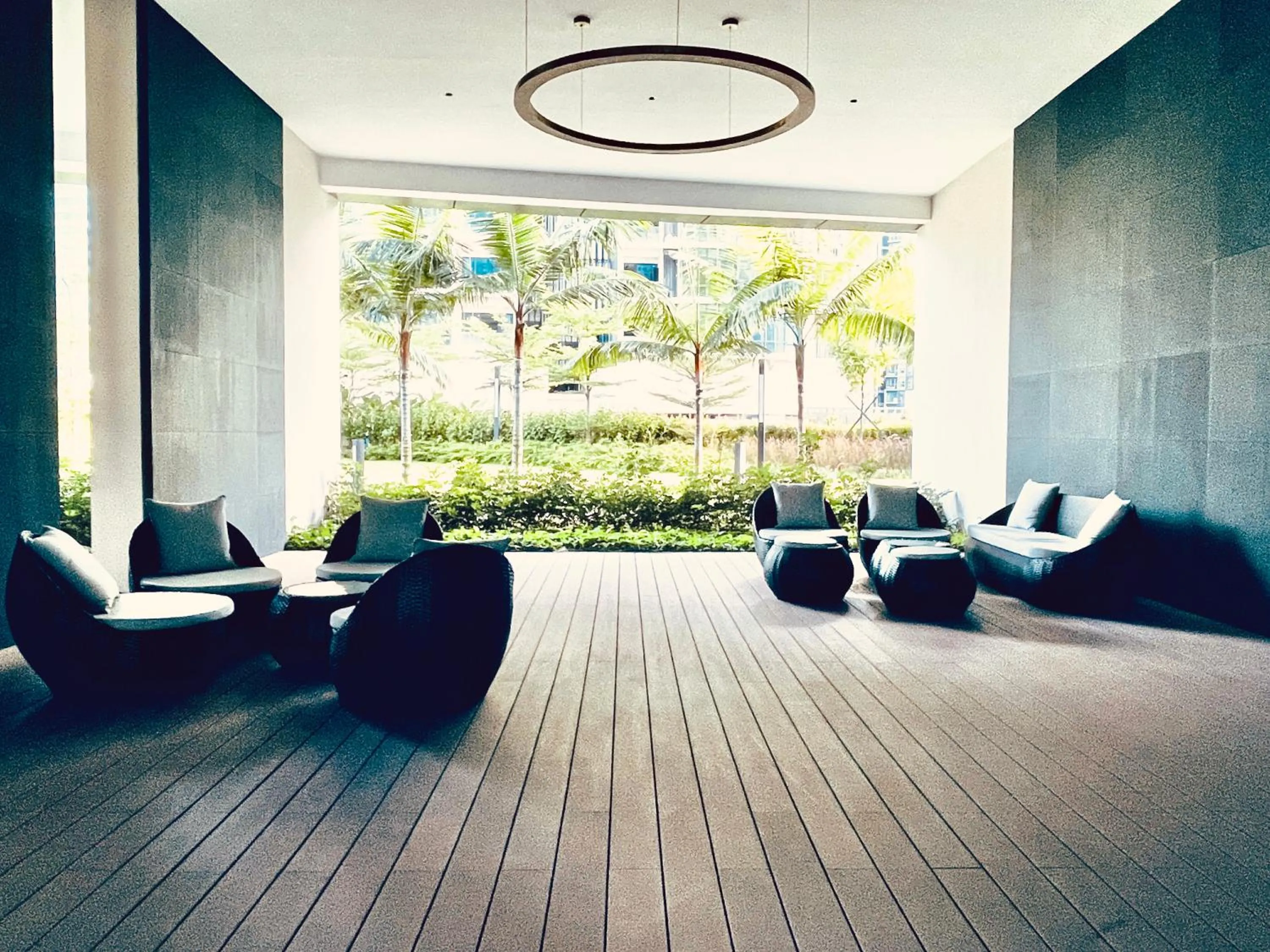 Seating area in Eaton residences KLCC m@h