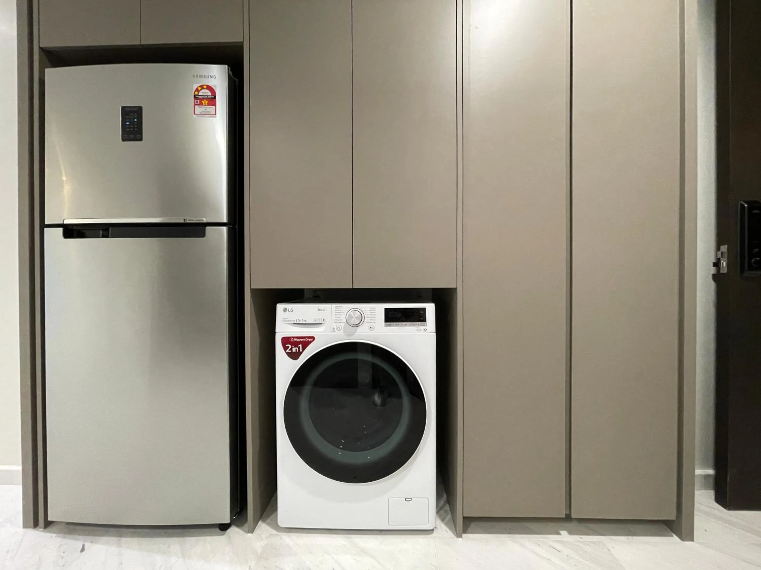 washing machine in Eaton residences KLCC m@h