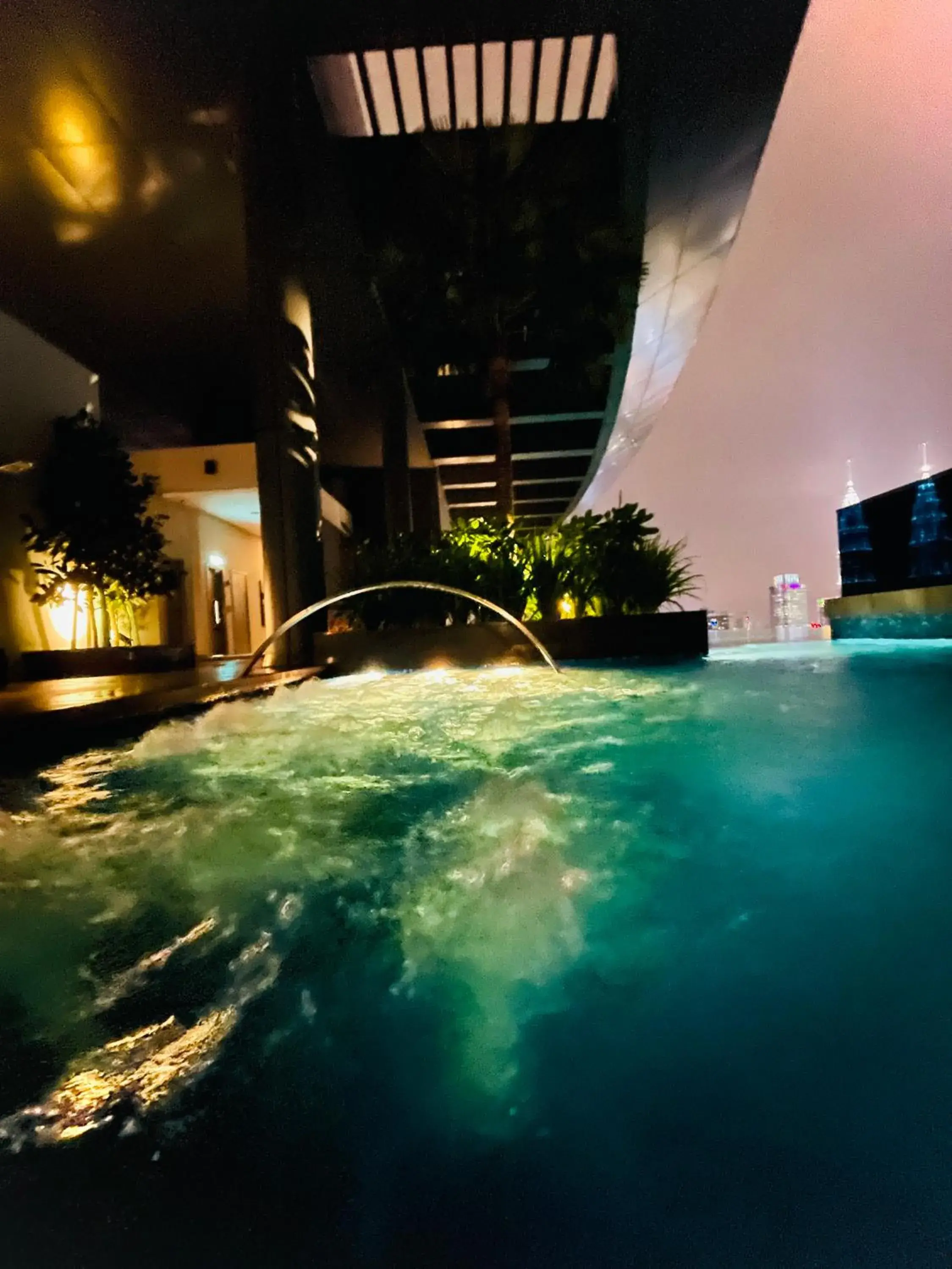 Pool view in Eaton residences KLCC m@h Pool view in Eaton residences KLCC m@h