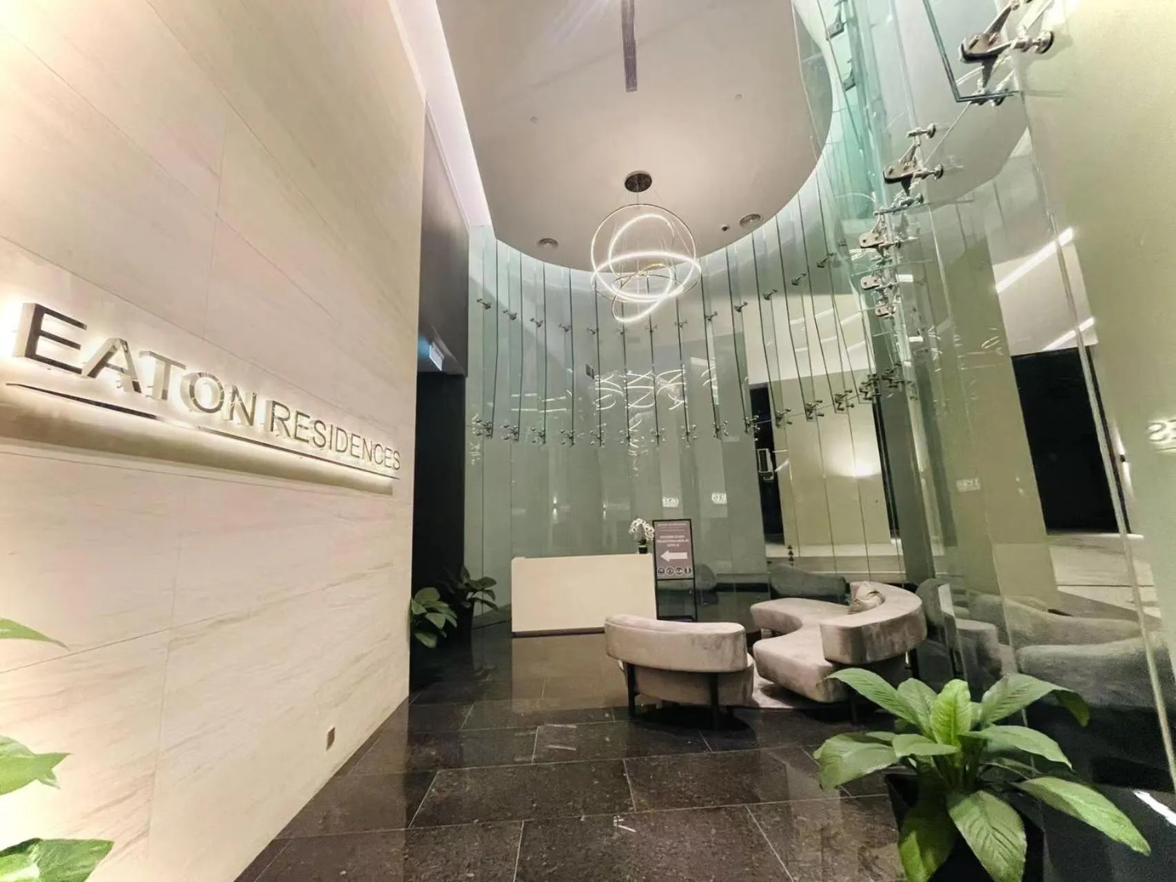 Lobby or reception in Eaton residences KLCC m@h