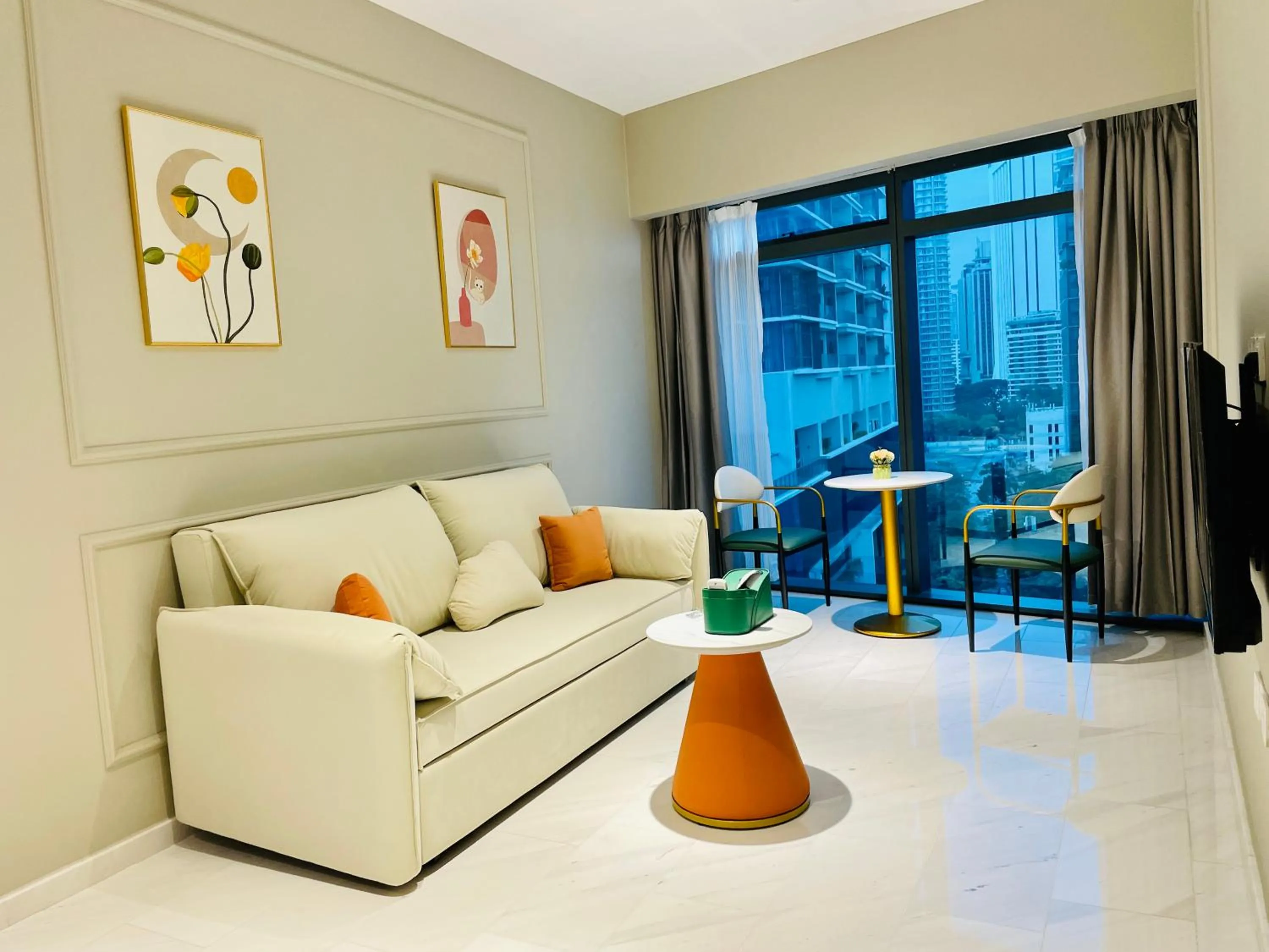 Living room in Eaton residences KLCC m@h