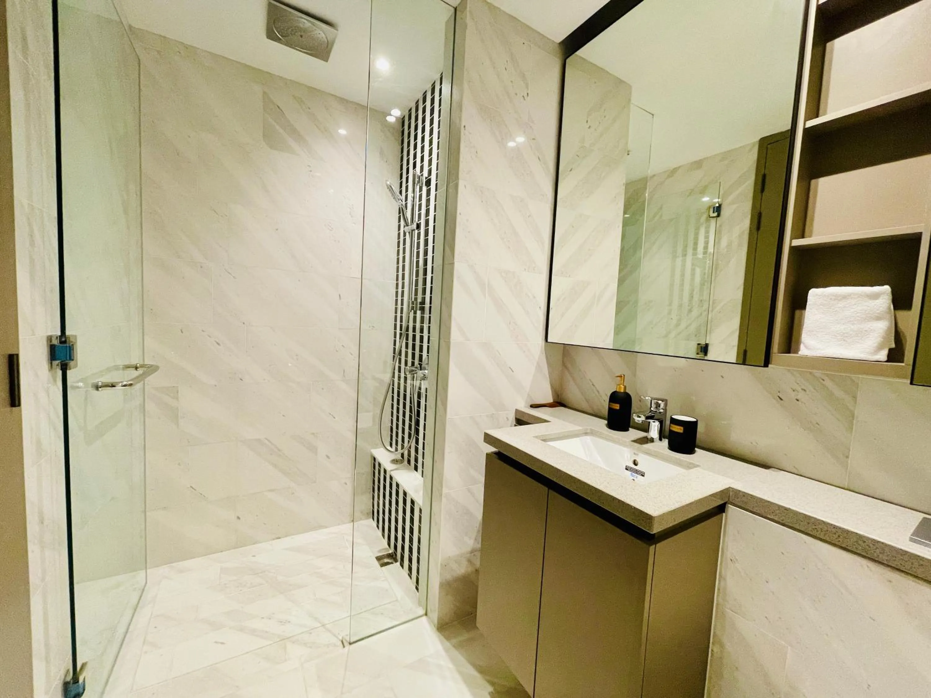 Shower in Eaton residences KLCC m@h