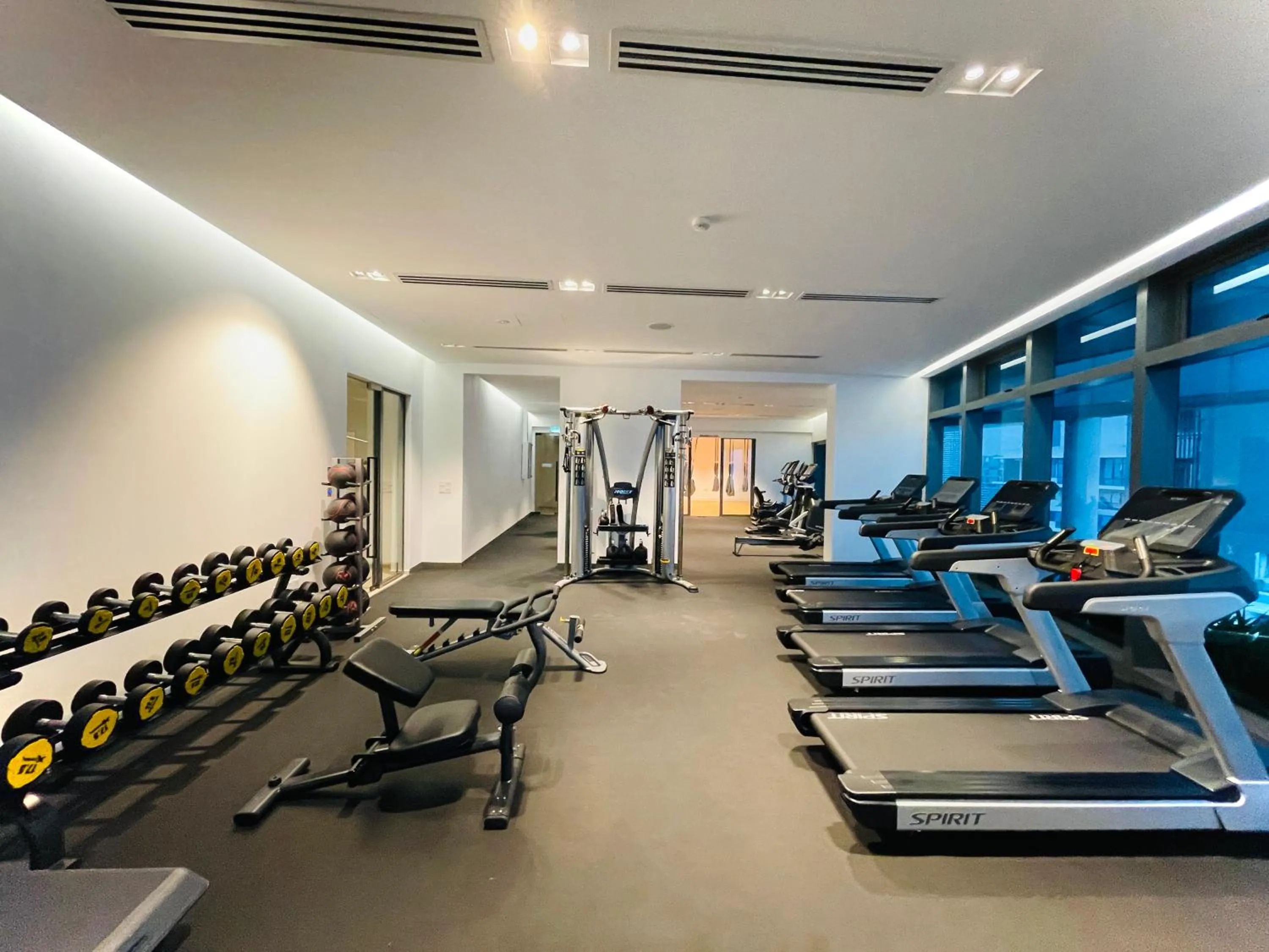 Fitness centre/facilities in Eaton residences KLCC m@h