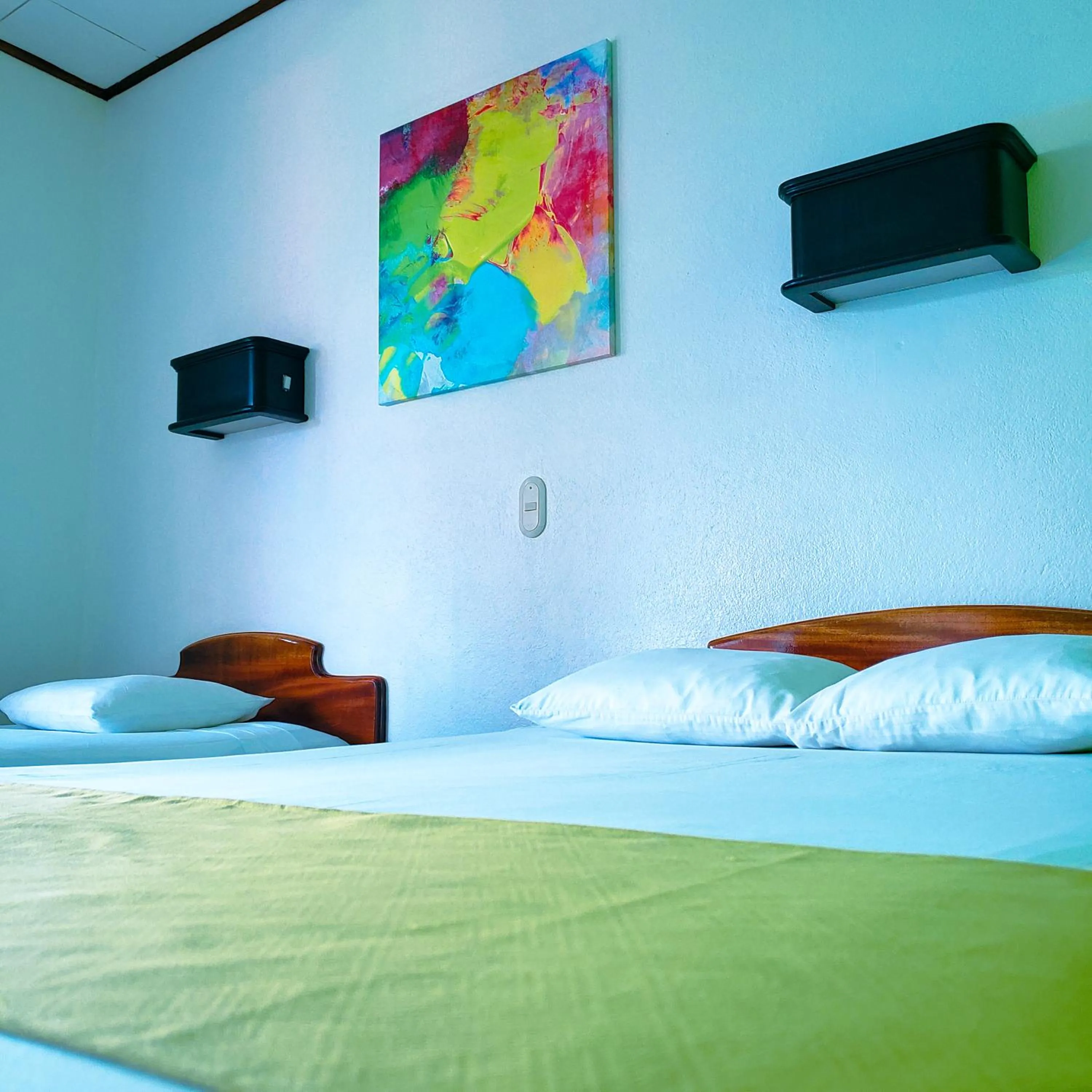 Bed in San Bosco Inn