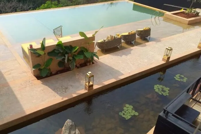 Swimming pool in East India House