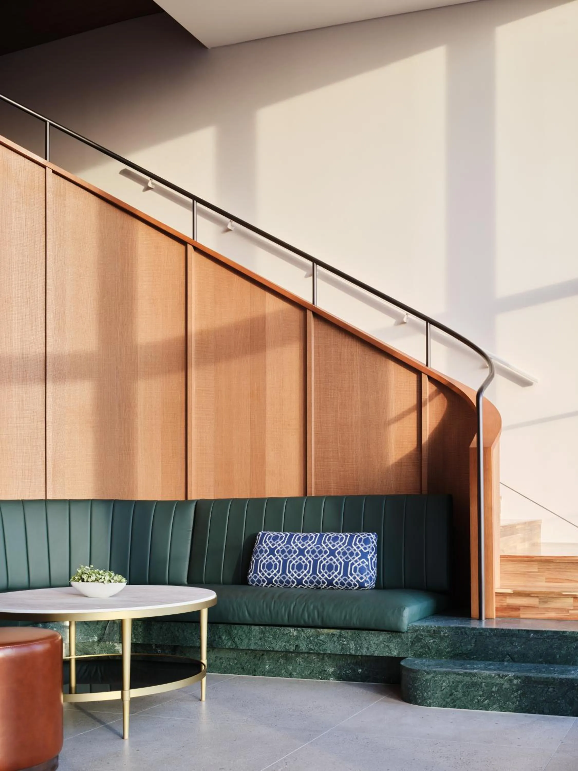 Living room in Ananti at Gangnam