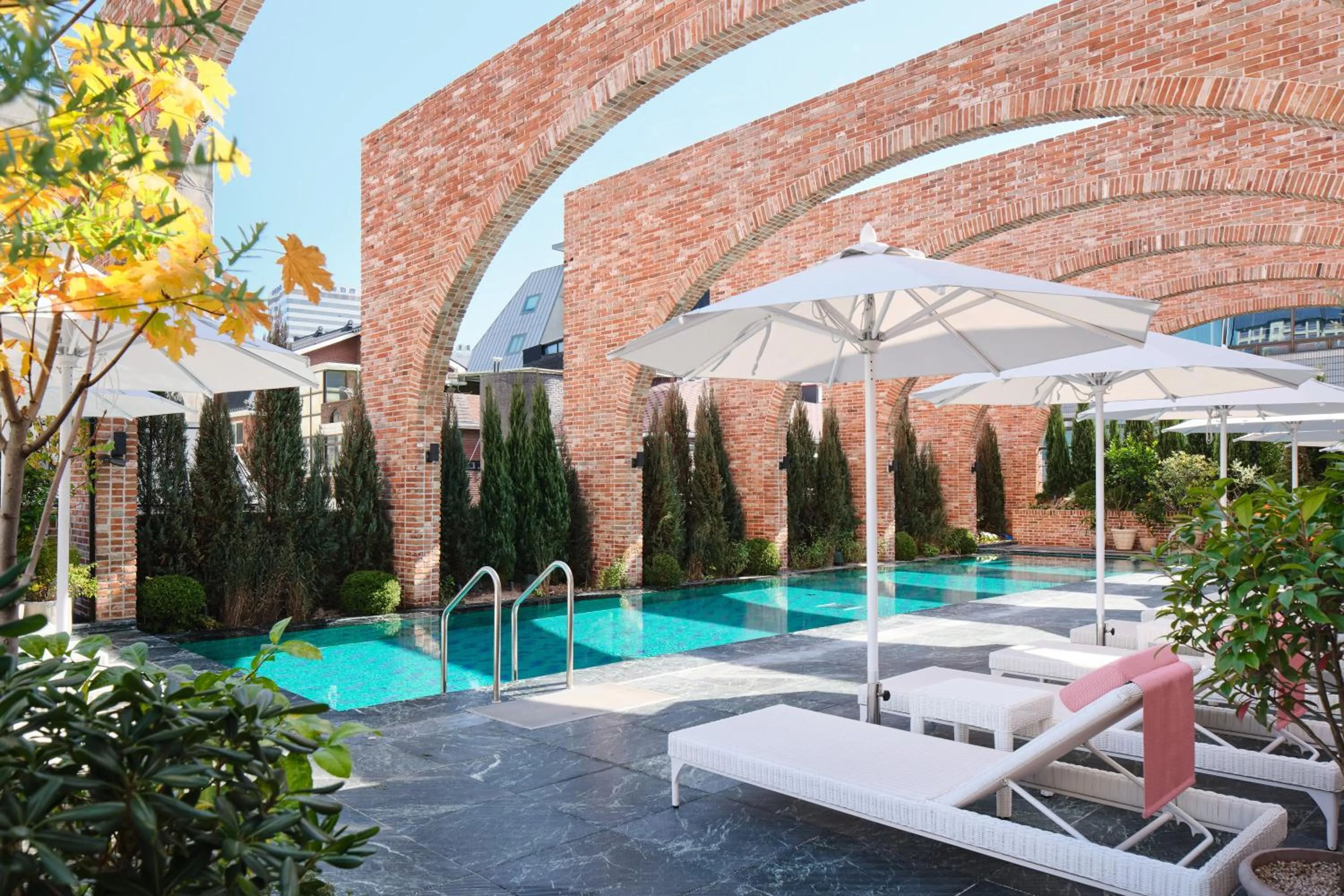 Swimming pool in Ananti at Gangnam