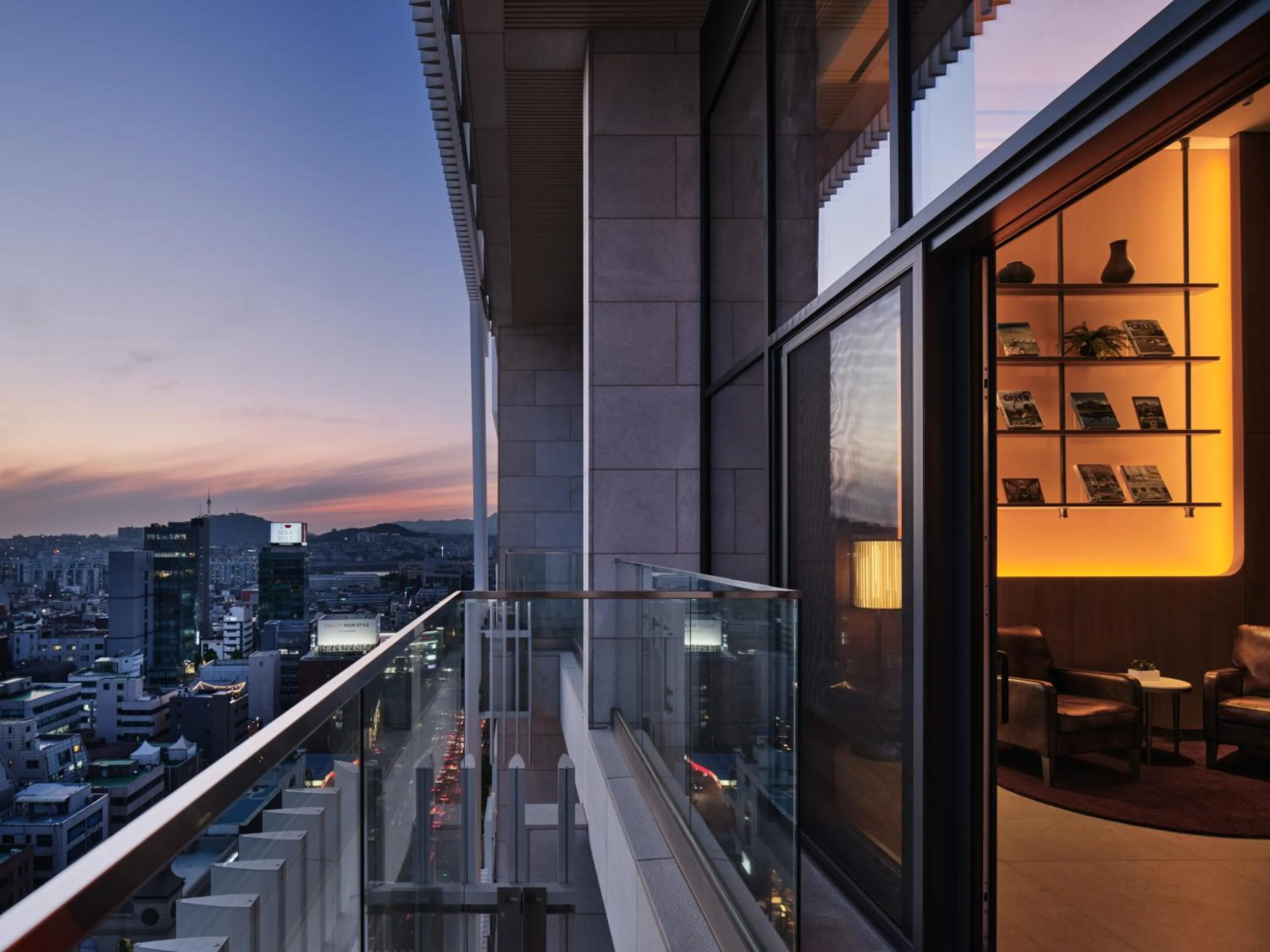 Balcony/Terrace in Ananti at Gangnam