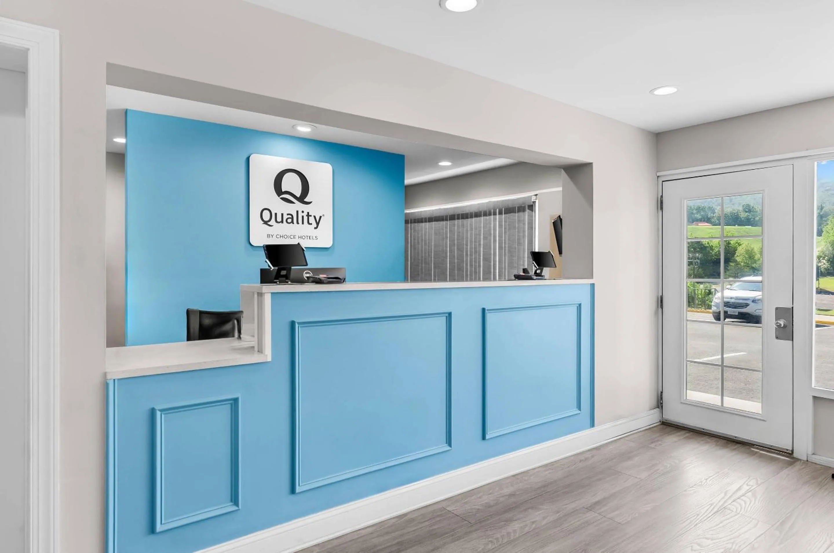 Lobby or reception in Quality Inn Lexington