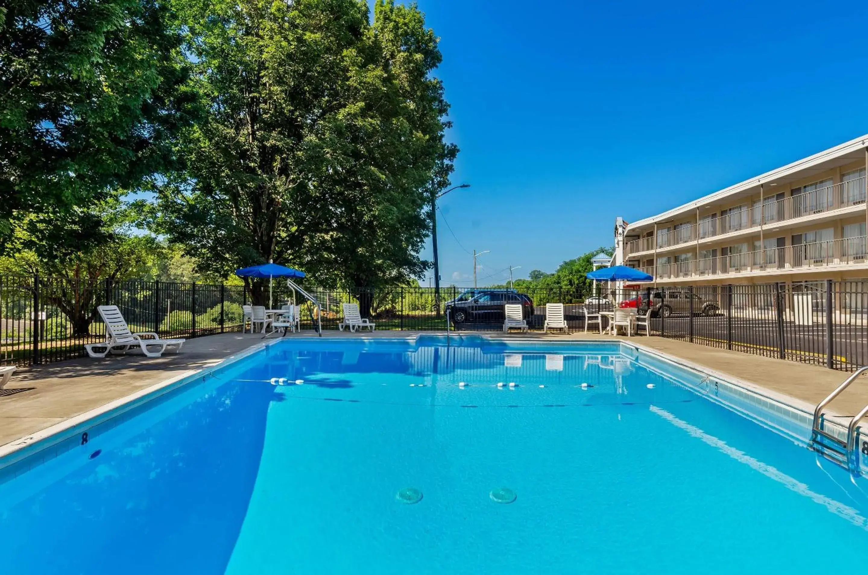 Swimming pool in Quality Inn Lexington Swimming pool in Quality Inn Lexington