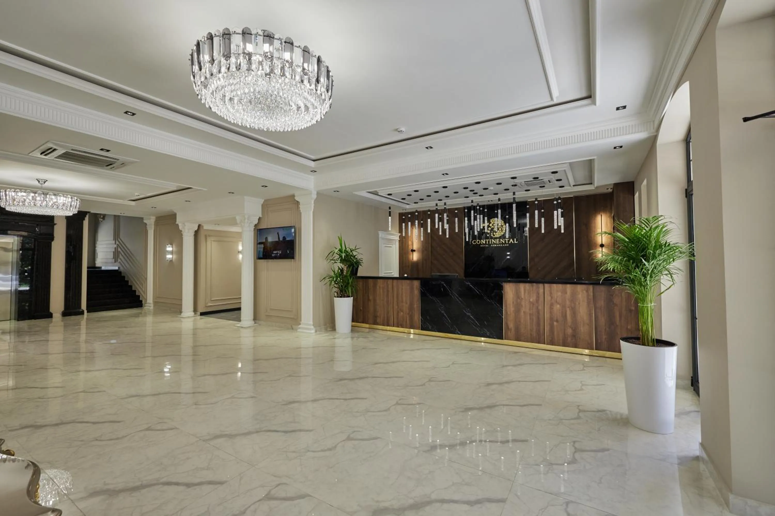 Lobby or reception in Continental Hotel Samarkand