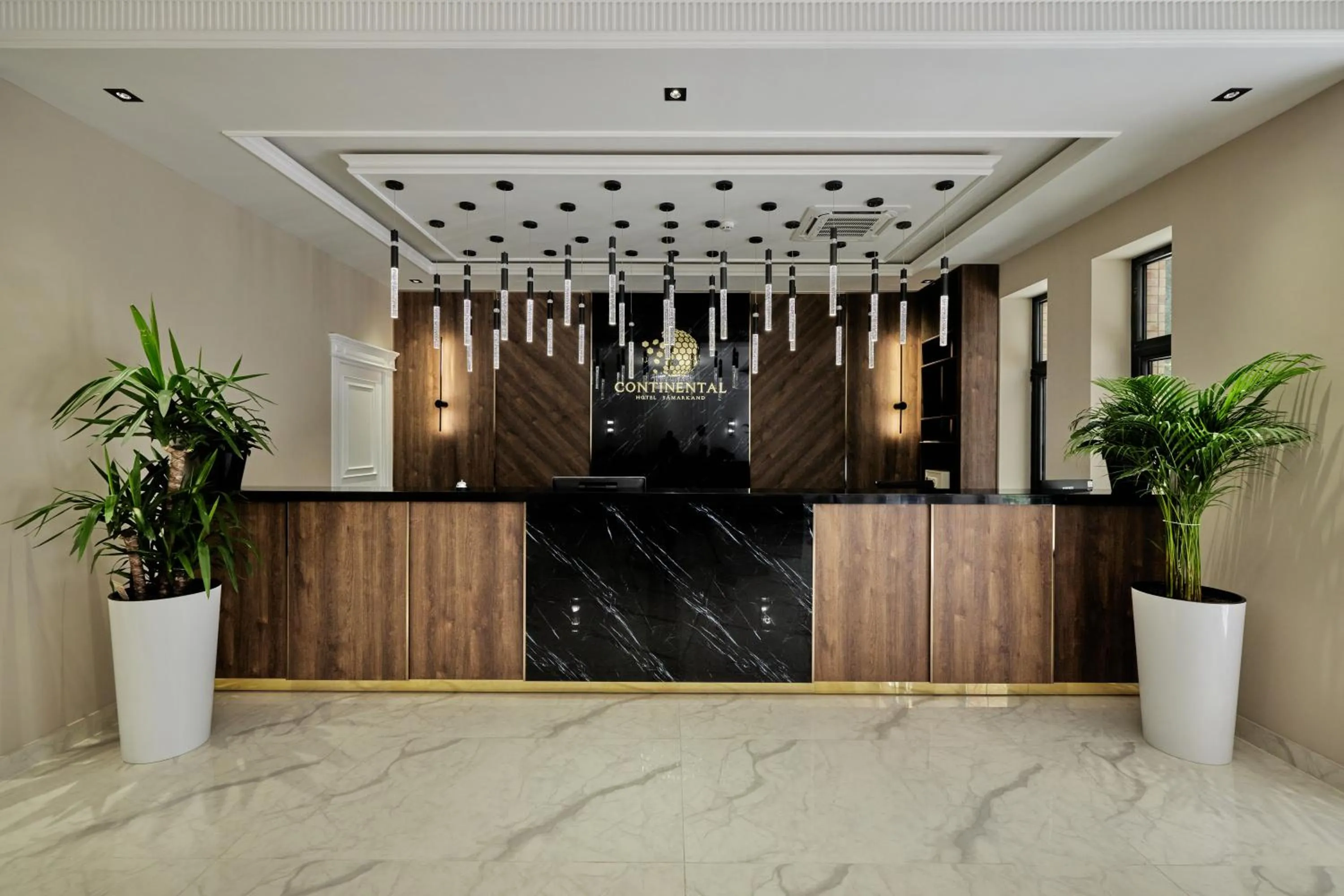 Lobby or reception in Continental Hotel Samarkand