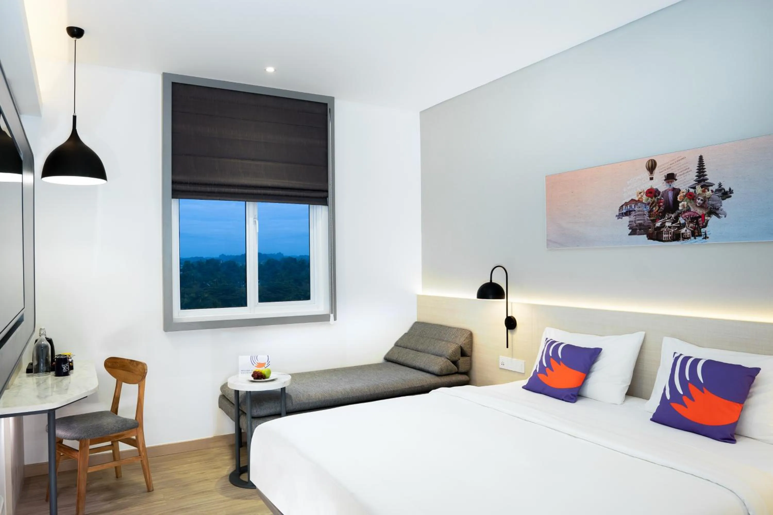 Bedroom, Bed in FOX Lite Hotel Samarinda