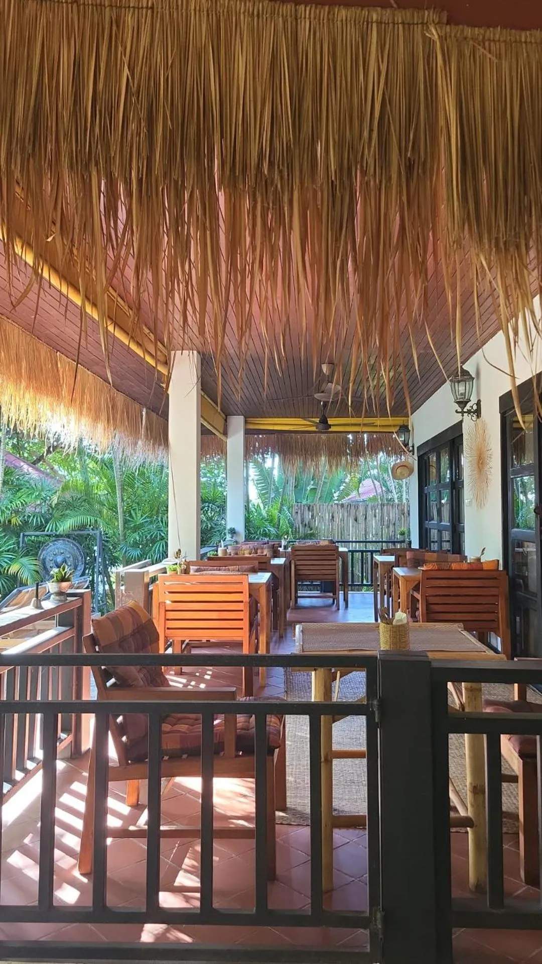 Patio in Jade cottages